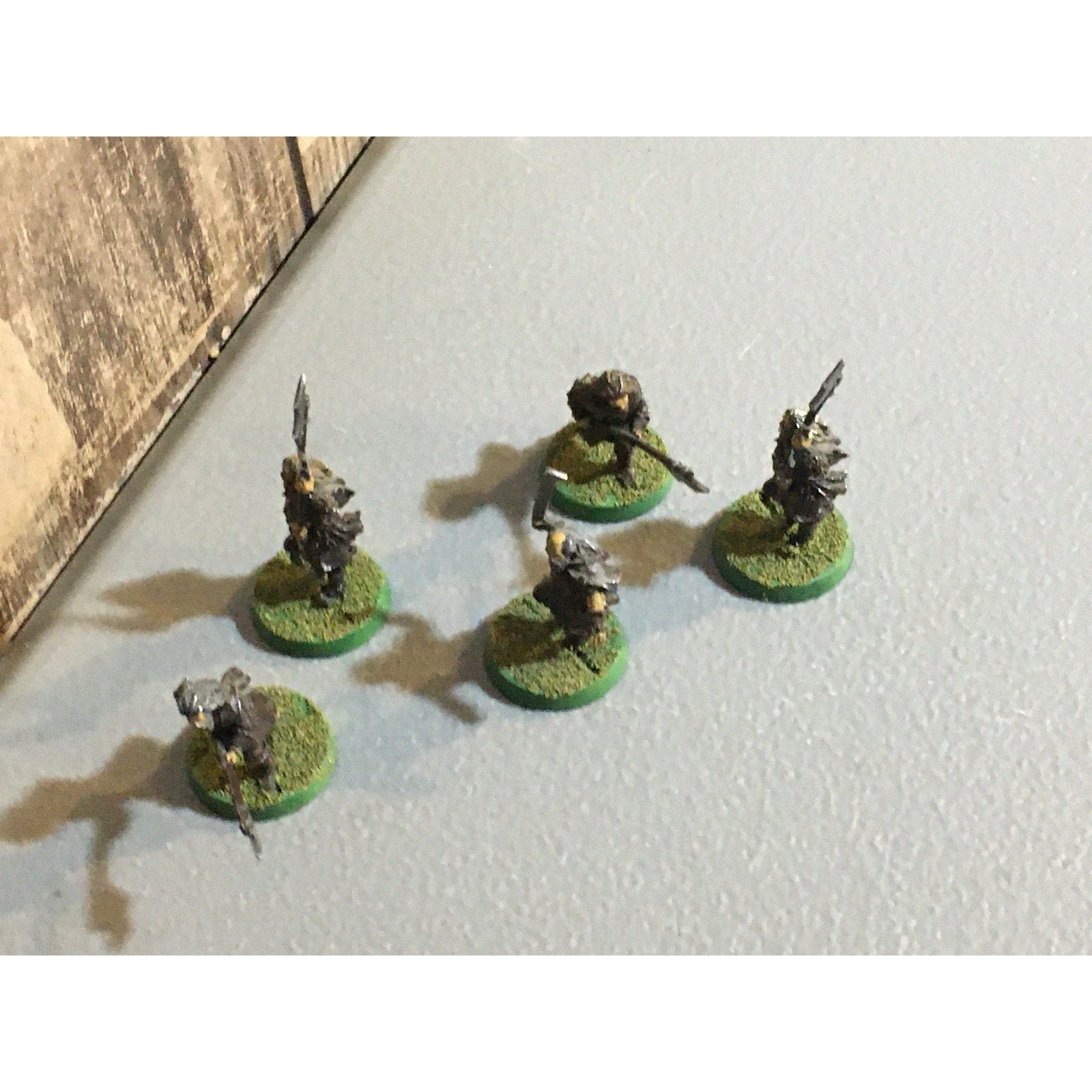 A30103 LOTR LORD OF THE RINGS GAMES WORKSHOP METAL WILDMEN OF DUNLAND 5 PK