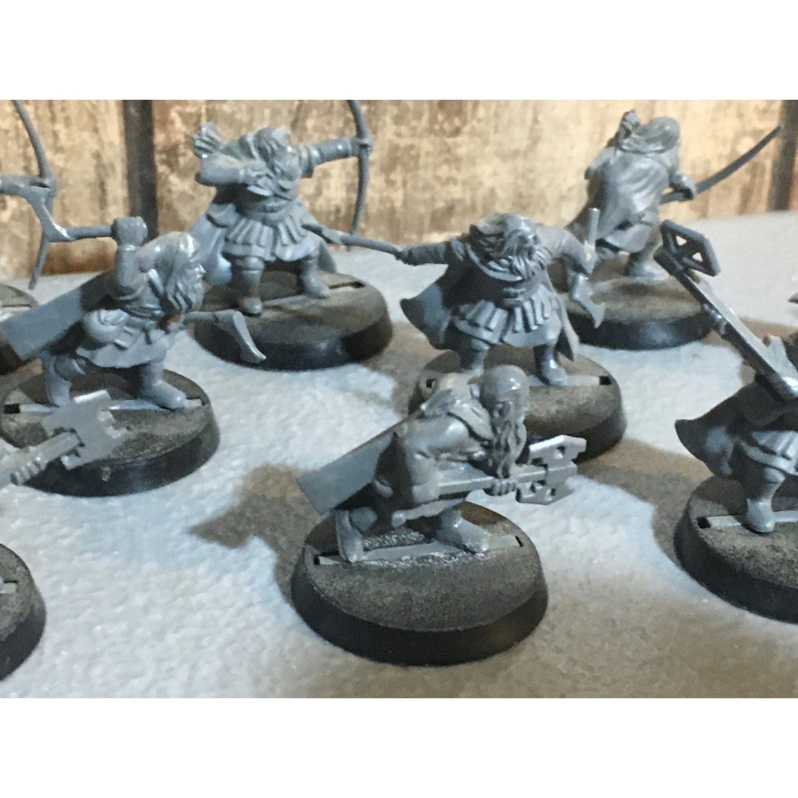 A30309 LOTR LORD OF THE RINGS GW GAMES WORKSHOP DWARFS RANGERS 12 PK