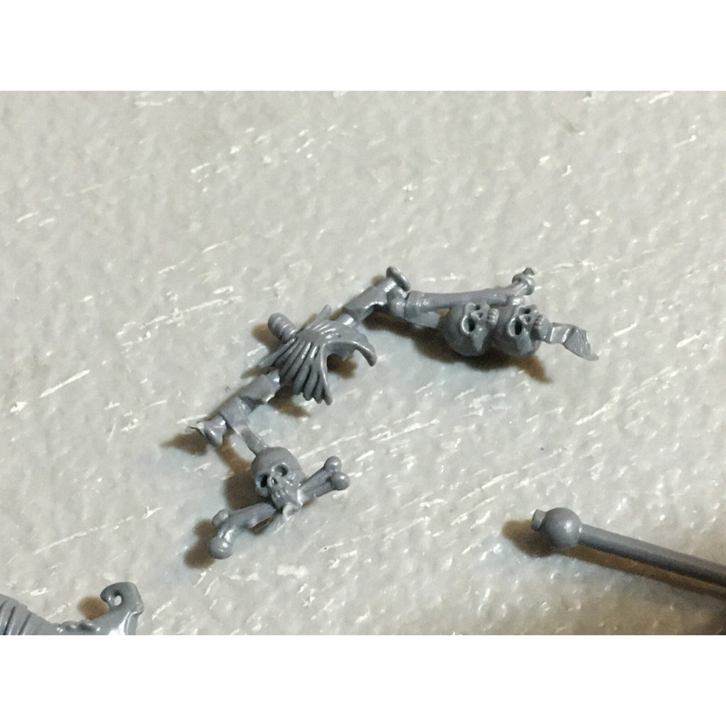 A23426 WARHAMMER FANTASY VAMPIRE COUNTS BITS LOT SKELETON WIGHT TORSO BANNER