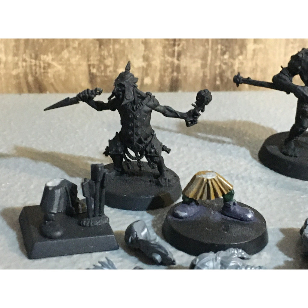 A31481 WARHAMMER FANTASY AOS MIXED INCOMPLETE & BITS LOT ORRUK DWARF CHAOS GW