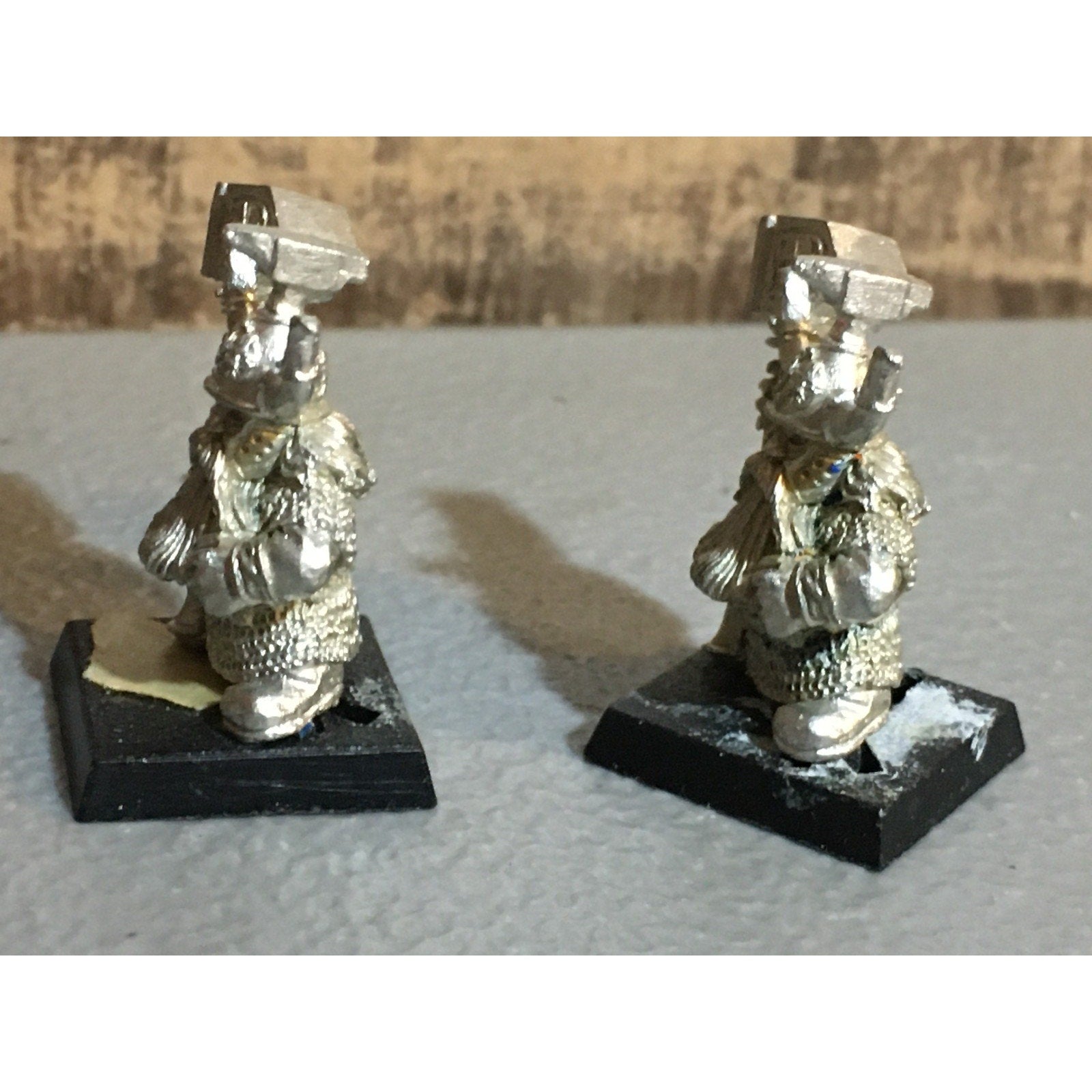 A30735 WARHAMMER FANTASY OOP DWARFS METAL ANVIL OF DOOM GUARD 2 PK GW
