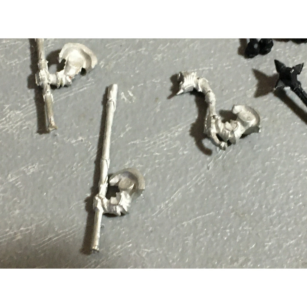 A22372 WARHAMMER FANTASY WARRIORS CHAOS MORTALS METAL BITS LOT REGIMENT COMMAND