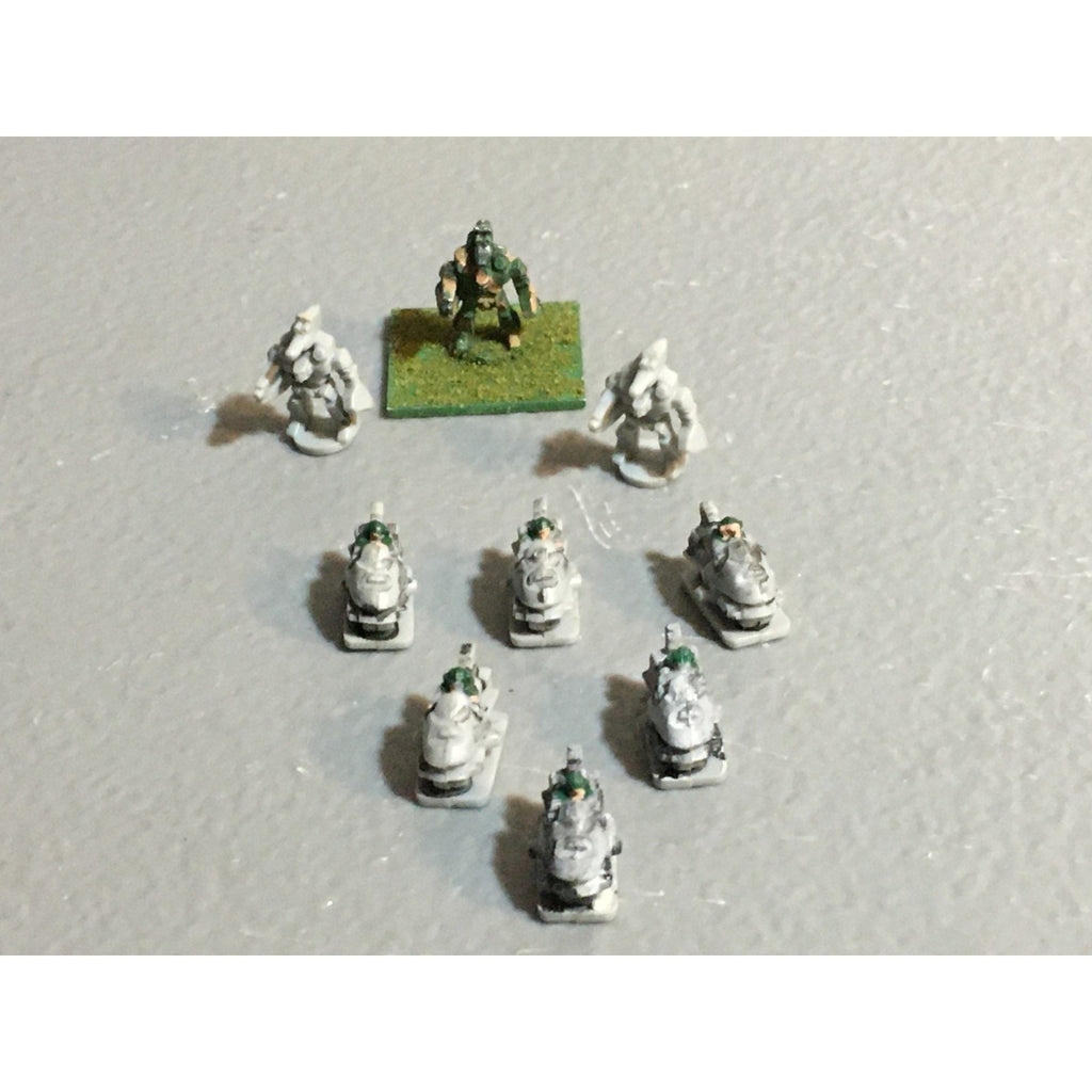A24573 EPIC 40K IMPERIAL GUARD ROBOT 3 PC + BIKES 6 PC WARHAMMER GAMES WORKSHOP