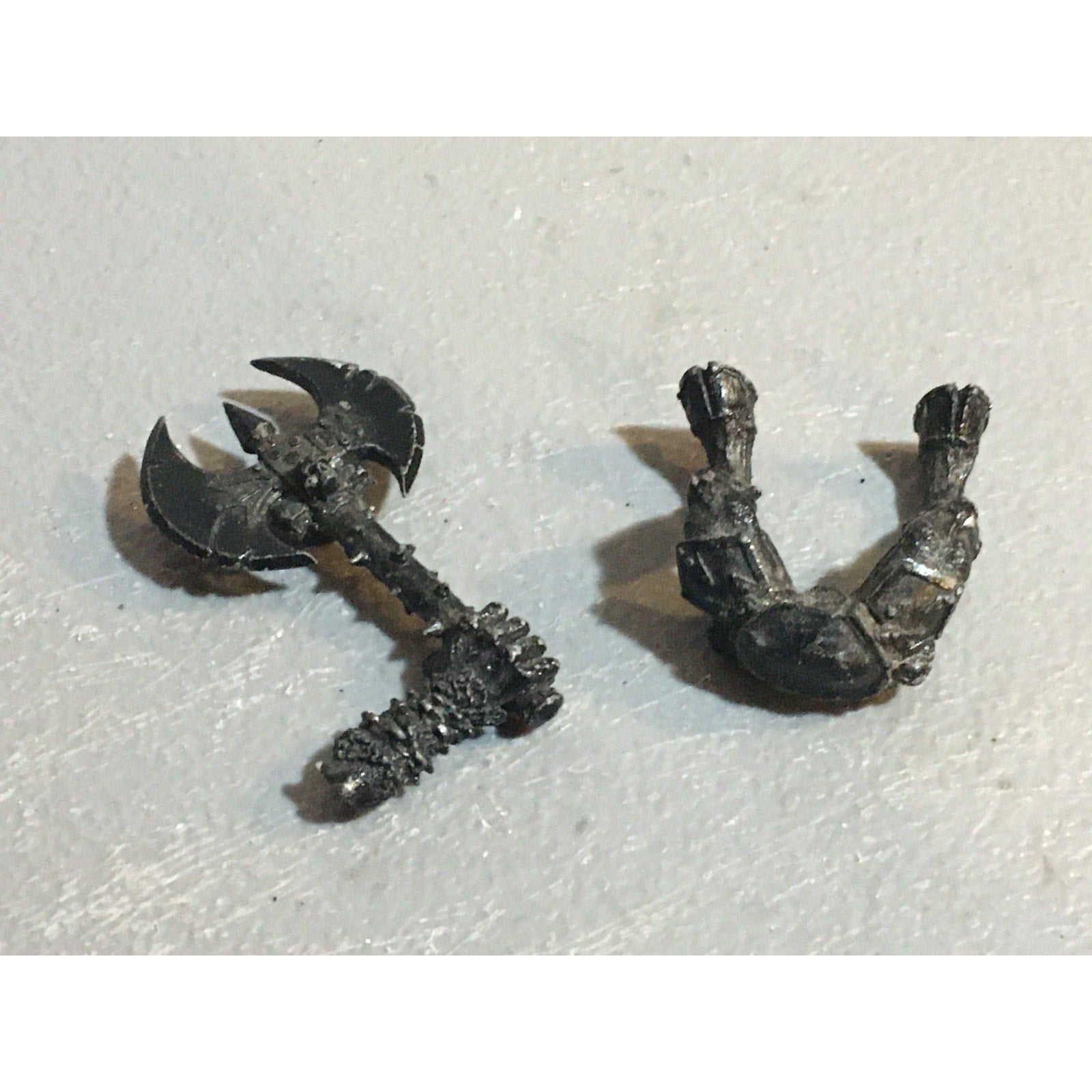 A29244 WARHAMMER 40K CHAOS DAEMONS METAL 6TH EDITION LEGS & AXE BLOODTHIRSTER