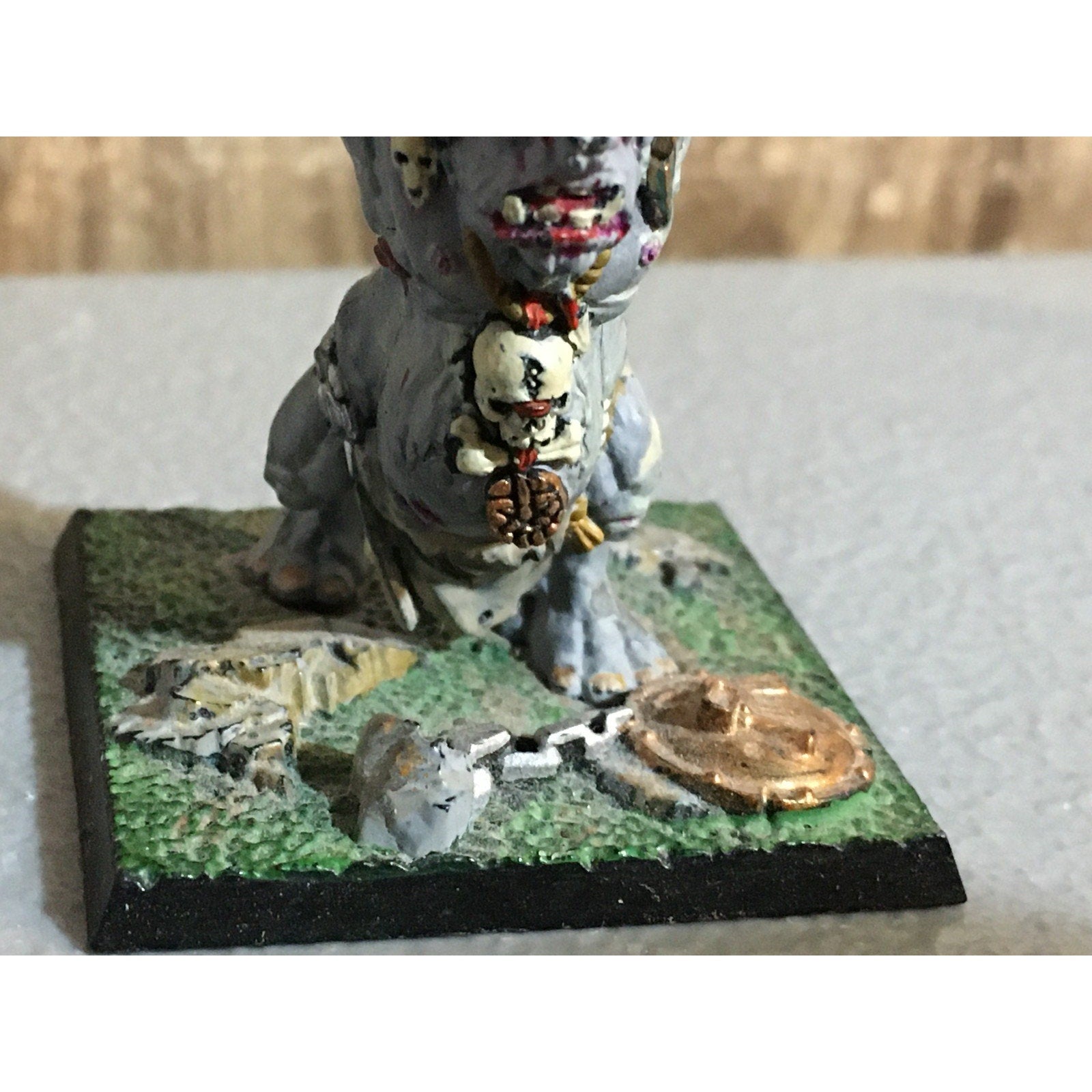 A32509 WARHAMMER FANTASY ORCS & GOBLINS SKULL PASS TROLL PAINT BASE GW