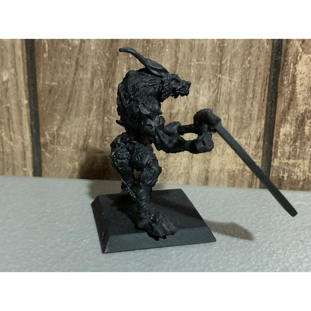 A16413 RACKHAM CONFRONTATION METAL OOP WOLFEN ZOMBIE W CARD