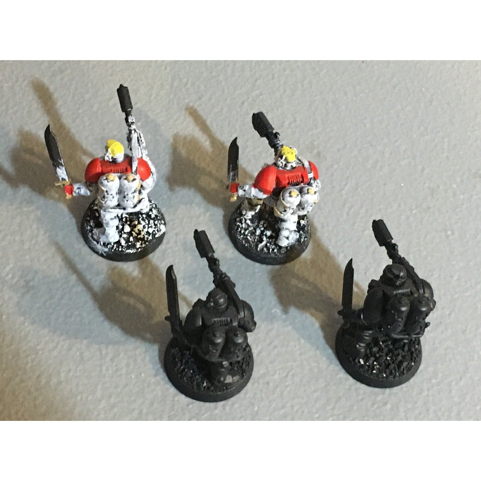 A33849 WARHAMMER 40K SPACE MARINES CUSTOM SCOUTS 4 PK GW GAMES WORKSHOP