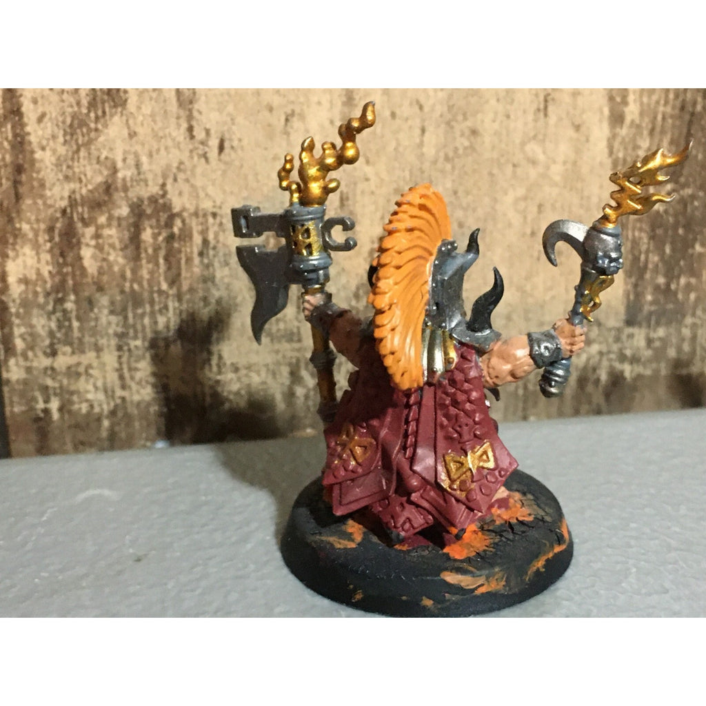A20171 WARHAMMER FANTASY AOS FYRESLAYERS RUNESMITER PAINTED GAMES WORKSHOP