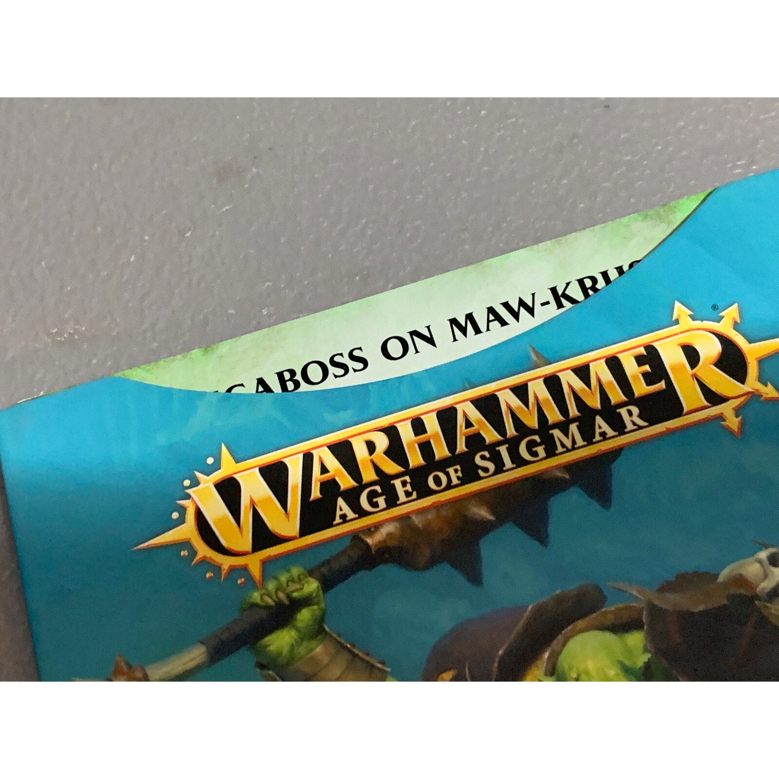 A15633 WARHAMMER AOS GRAND ALLIANCE DESTRUCTION ORRUK TOKENS WARSCROLL CARDS