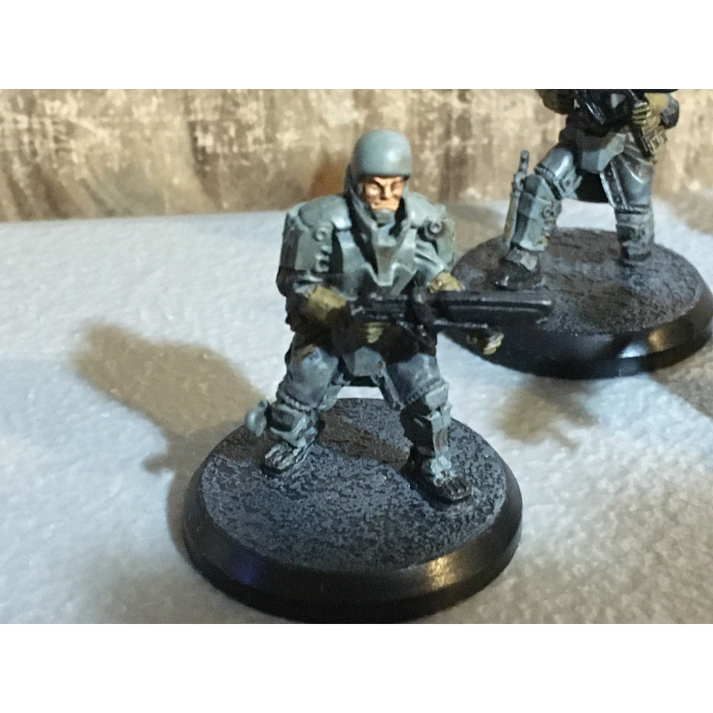 A33529 RACKHAM AT-43 UNA STEEL TROOPERS 7 PK MINIATURES W CARDS