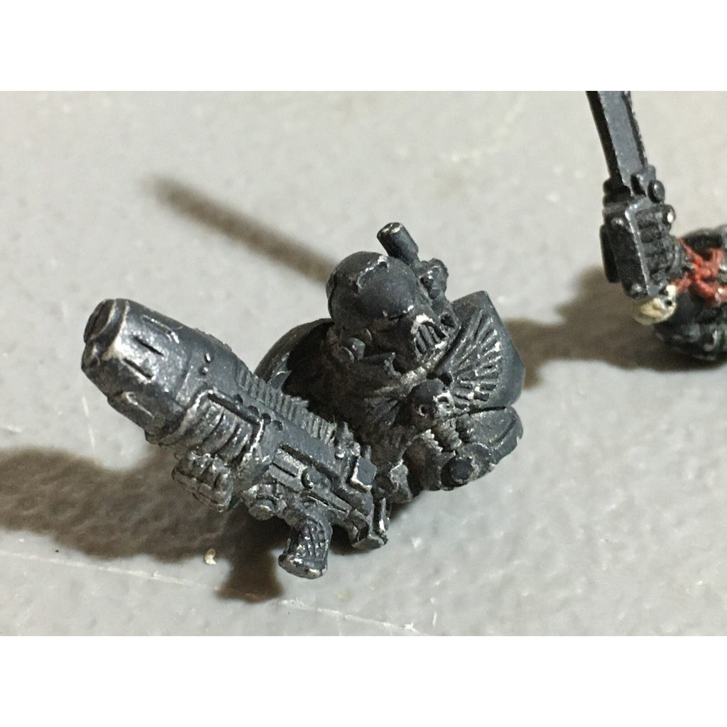 A21011 WARHAMMER 40K SPACE MARINES METAL BIKE BIKER CAPTAIN BROTHER TORSO PLASMA