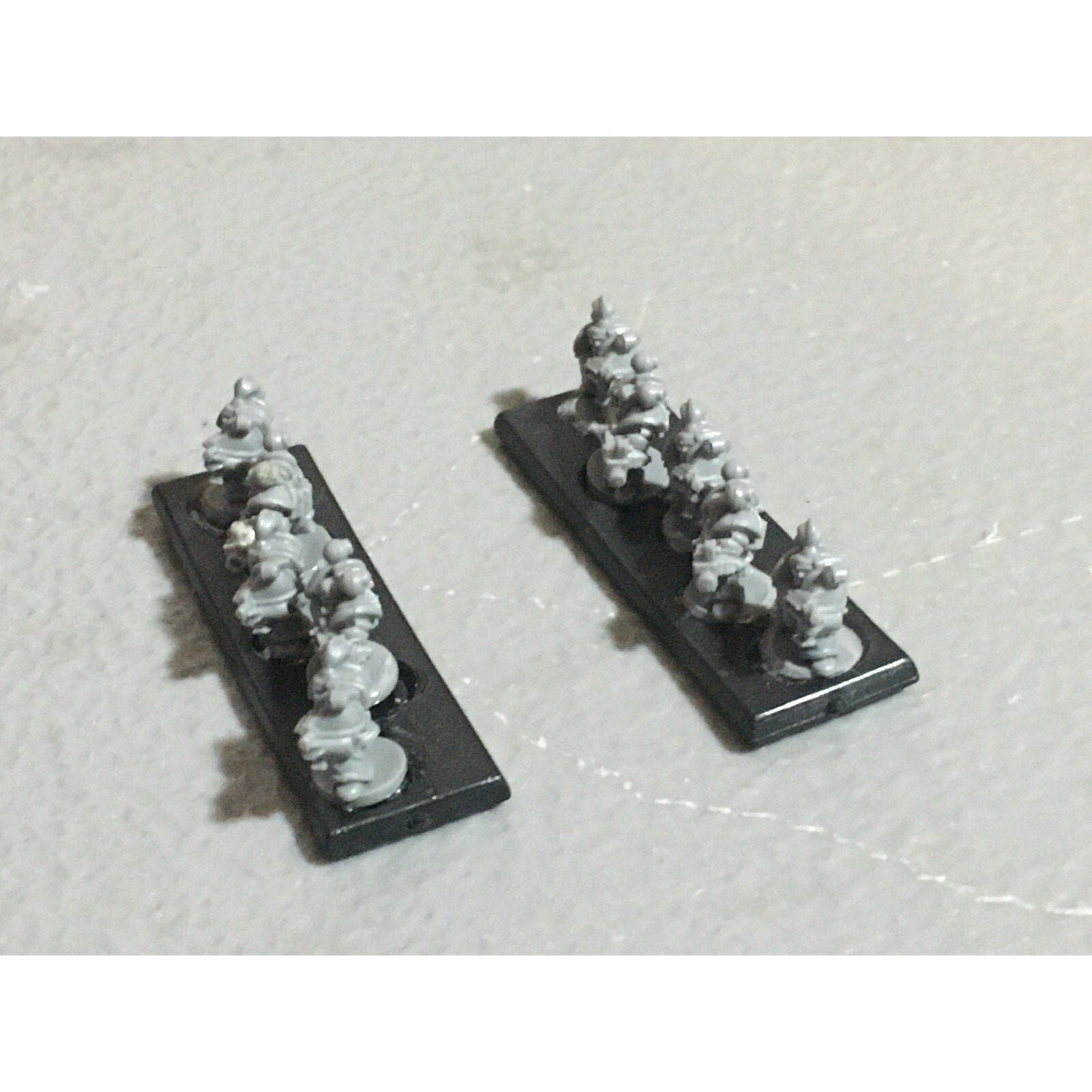 A15800 EPIC WARHAMMER 40K CHAOS SPACE MARINES SQUAD 2 STANDS GW GAMES WORKSHOP