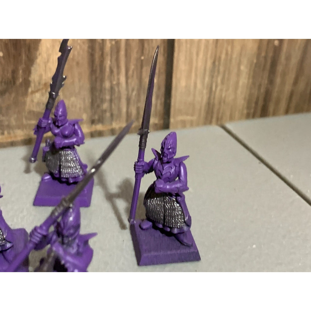 A16899 WARHAMMER AOS FANTASY DARK ELVES SPEARMEN 10 PACK GW GAMES WORKSHOP