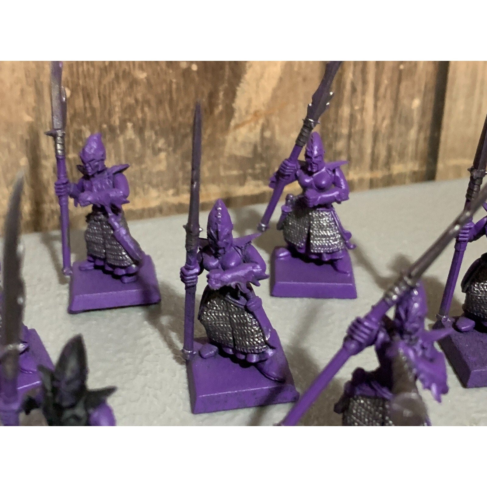 A16899 WARHAMMER AOS FANTASY DARK ELVES SPEARMEN 10 PACK GW GAMES WORKSHOP