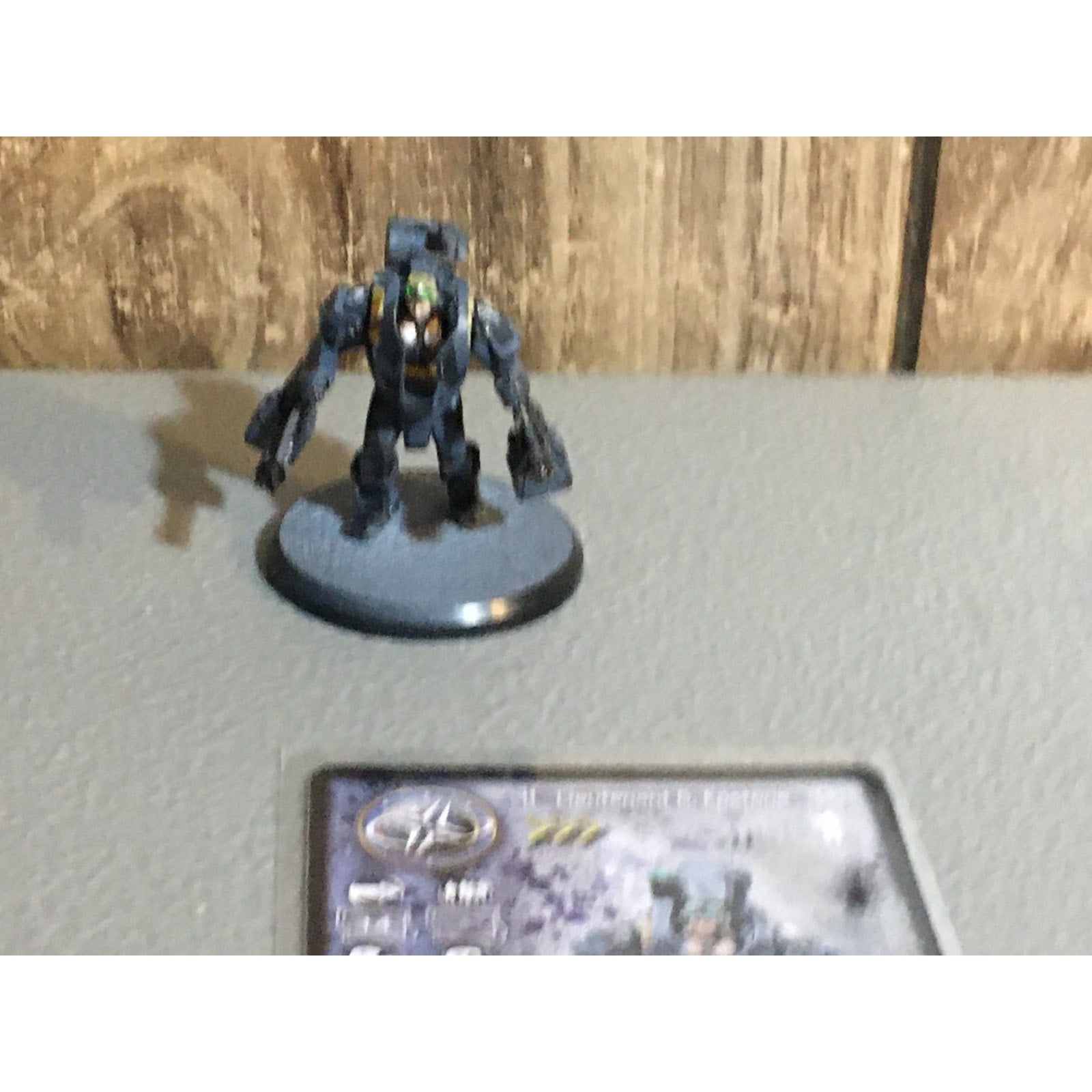 A33512 RACKHAM AT-43 UNA LIEUTENANT G EPSTONE MINIATURE W CARD