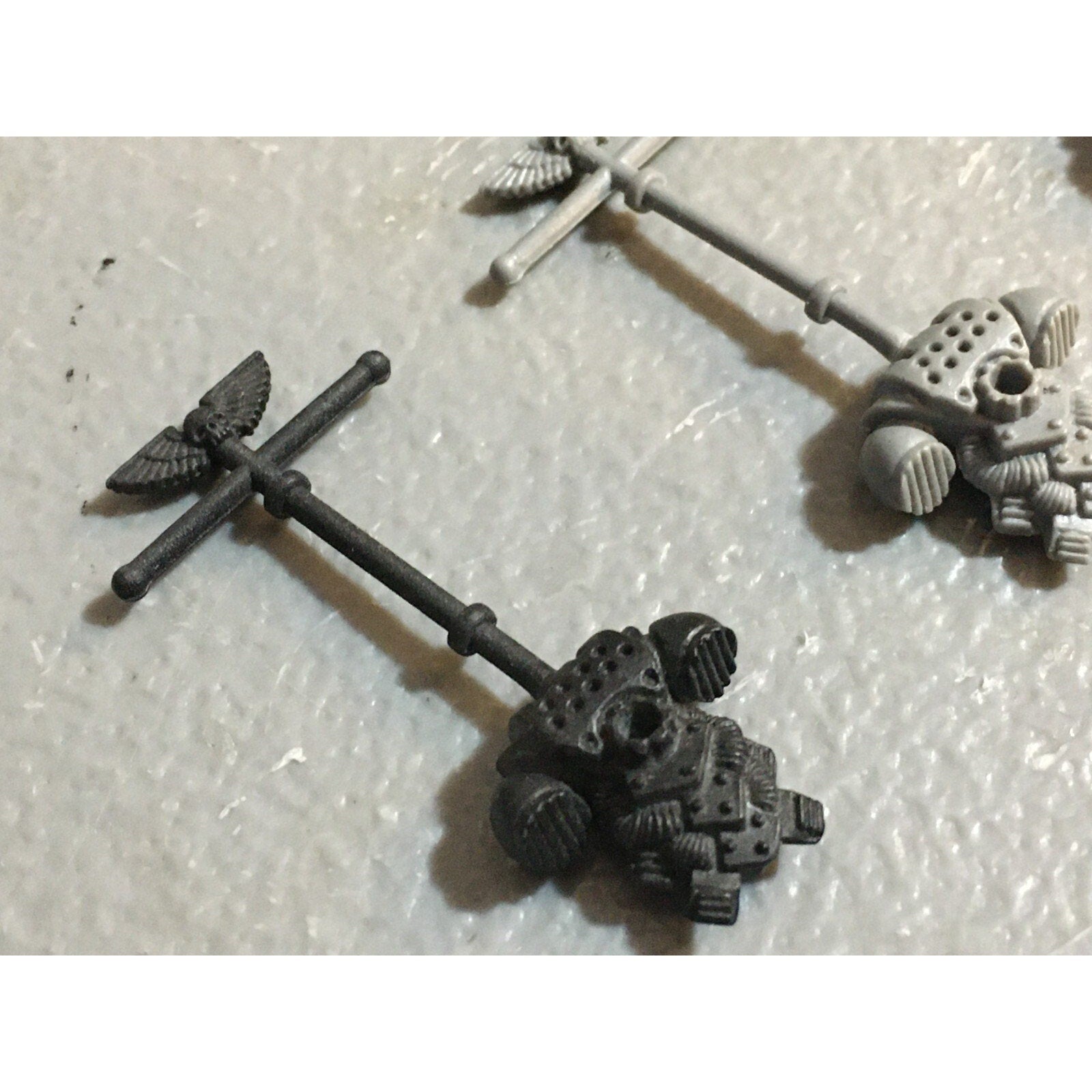 A23237 WARHAMMER 40K SPACE MARINES ROGUE TRADER BITS LOT BACKPACKS W POLES GW