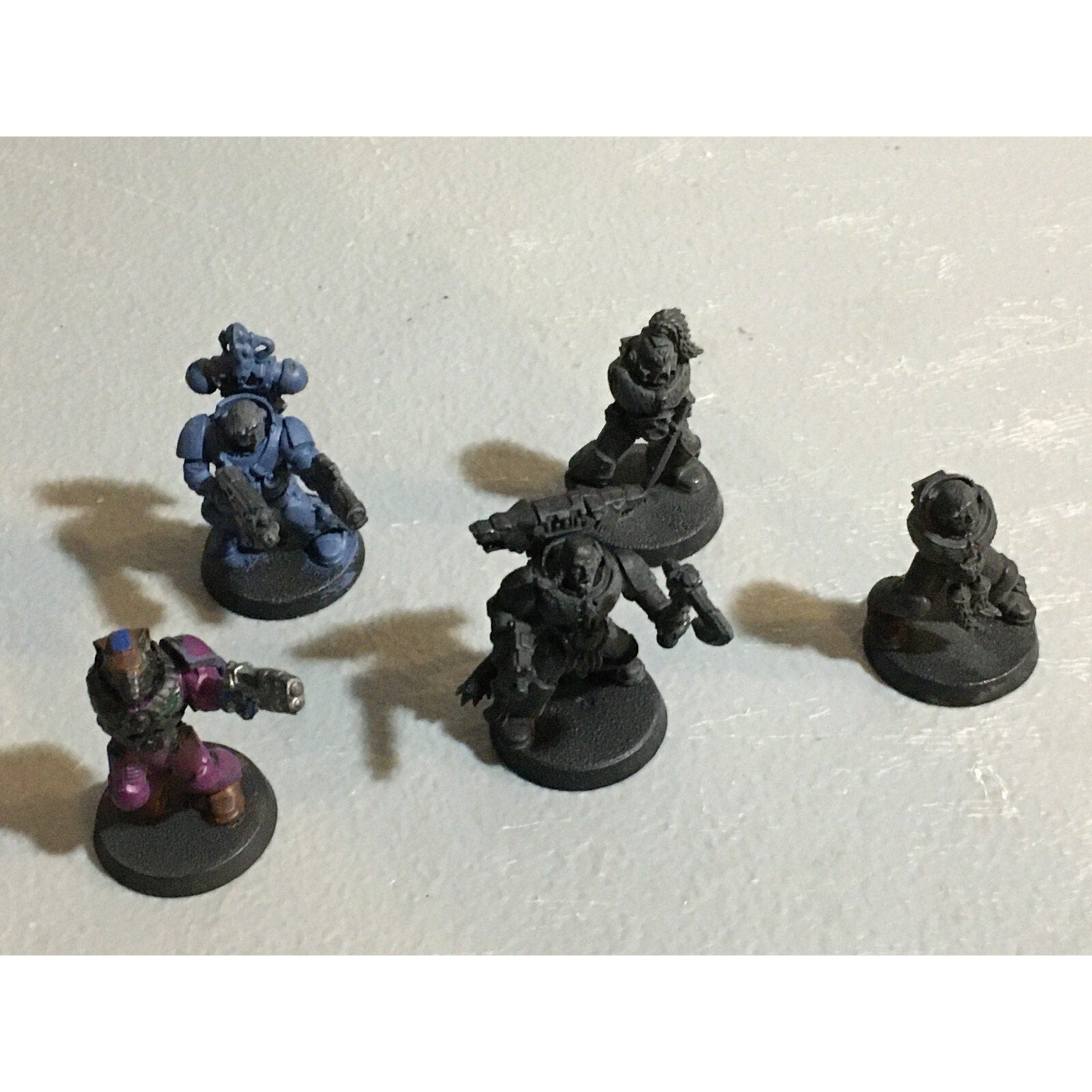 A23176 WARHAMMER 40K SPACE MARINES WOLVES INCOMPLETE LOT GW GAMES WORKSHOP