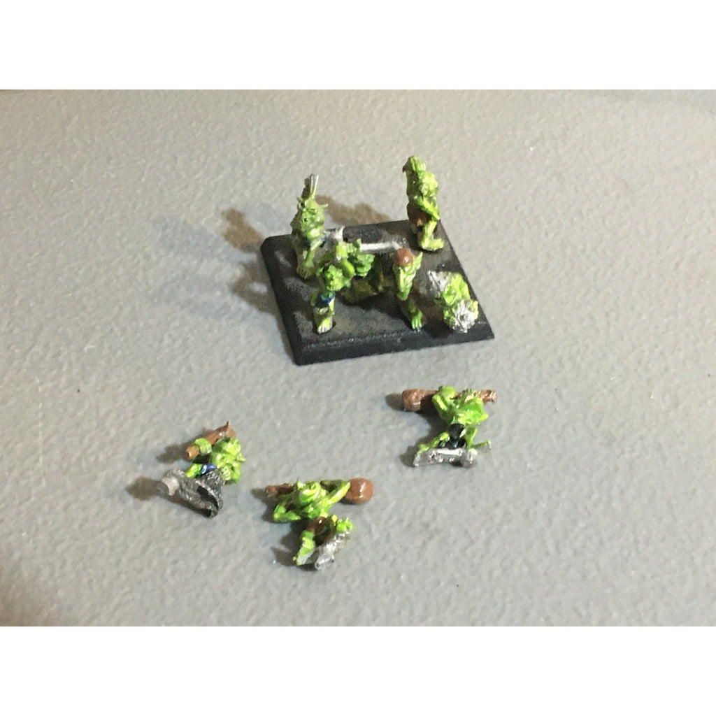 A31903 WARHAMMER FANTASY METAL ORCS & GOBLINS SNOTLING BASE GW GAMES WORKSHOP