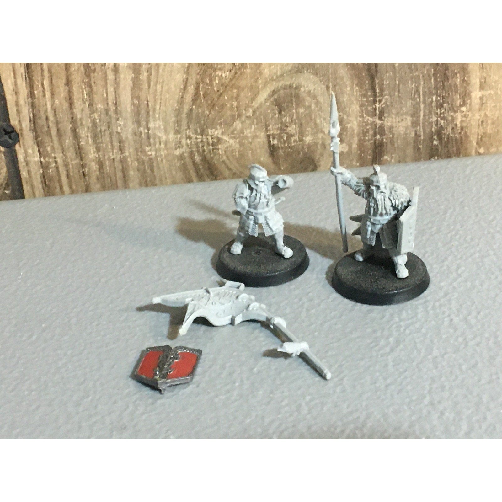 A30374 LOTR LORD THE RINGS GW GAMES WORKSHOP FINECAST IRON HILLS DWARF COMMAND