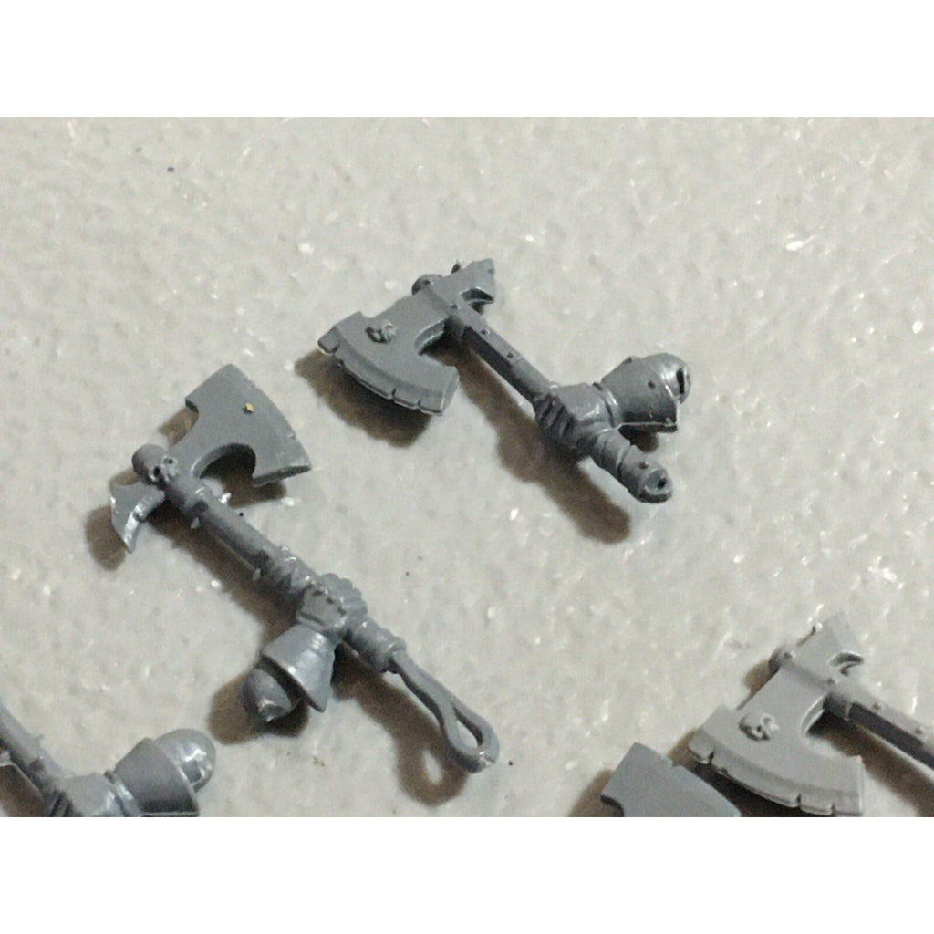 A22209 WARHAMMER FANTASY CHAOS MORTALS BITS LOT AXE HANDS GAMES WORKSHOP