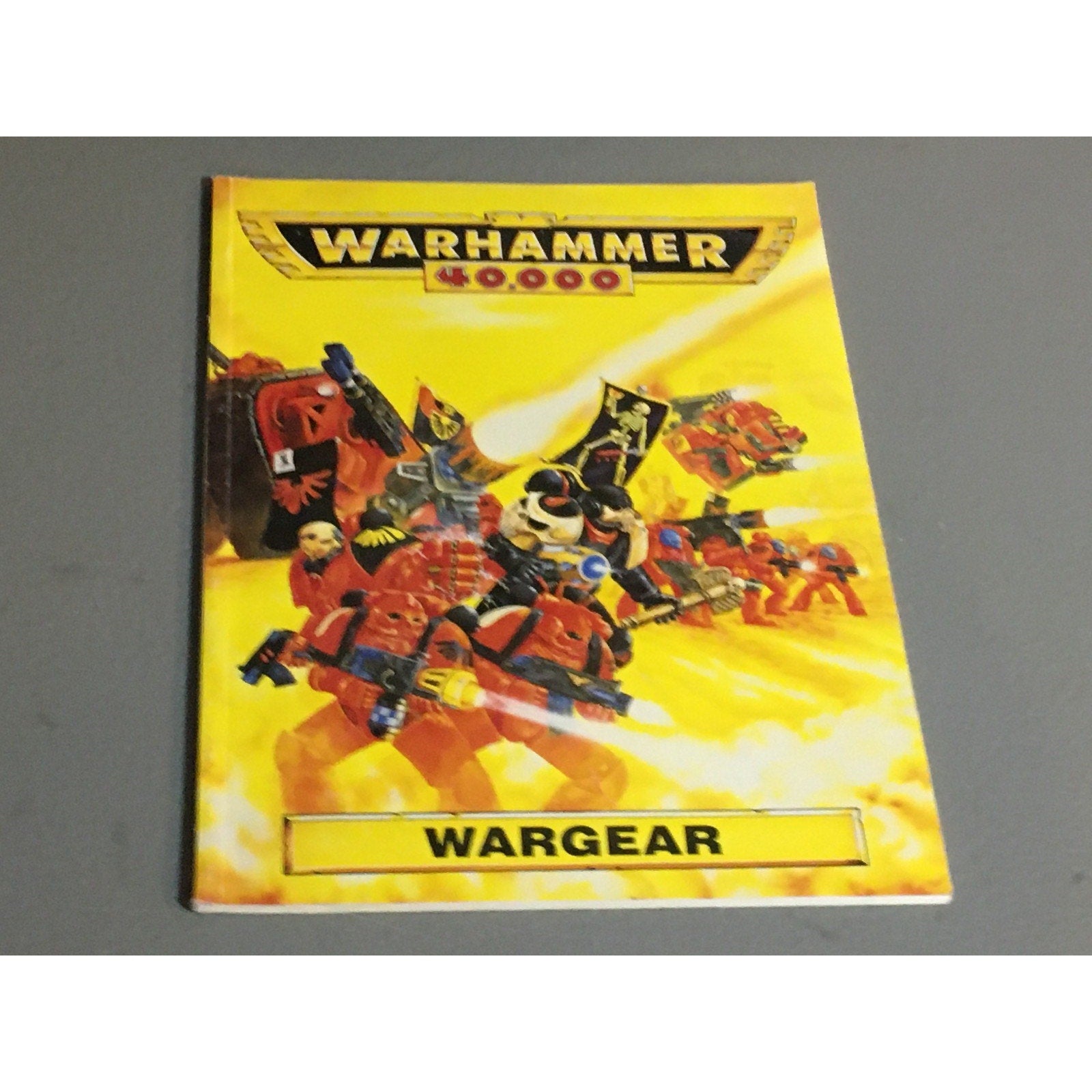 BOOK GAMES WORKSHOP WARHAMMER 40K 1993 WARGEAR 2ND ED SUPPLEMENT SB USED