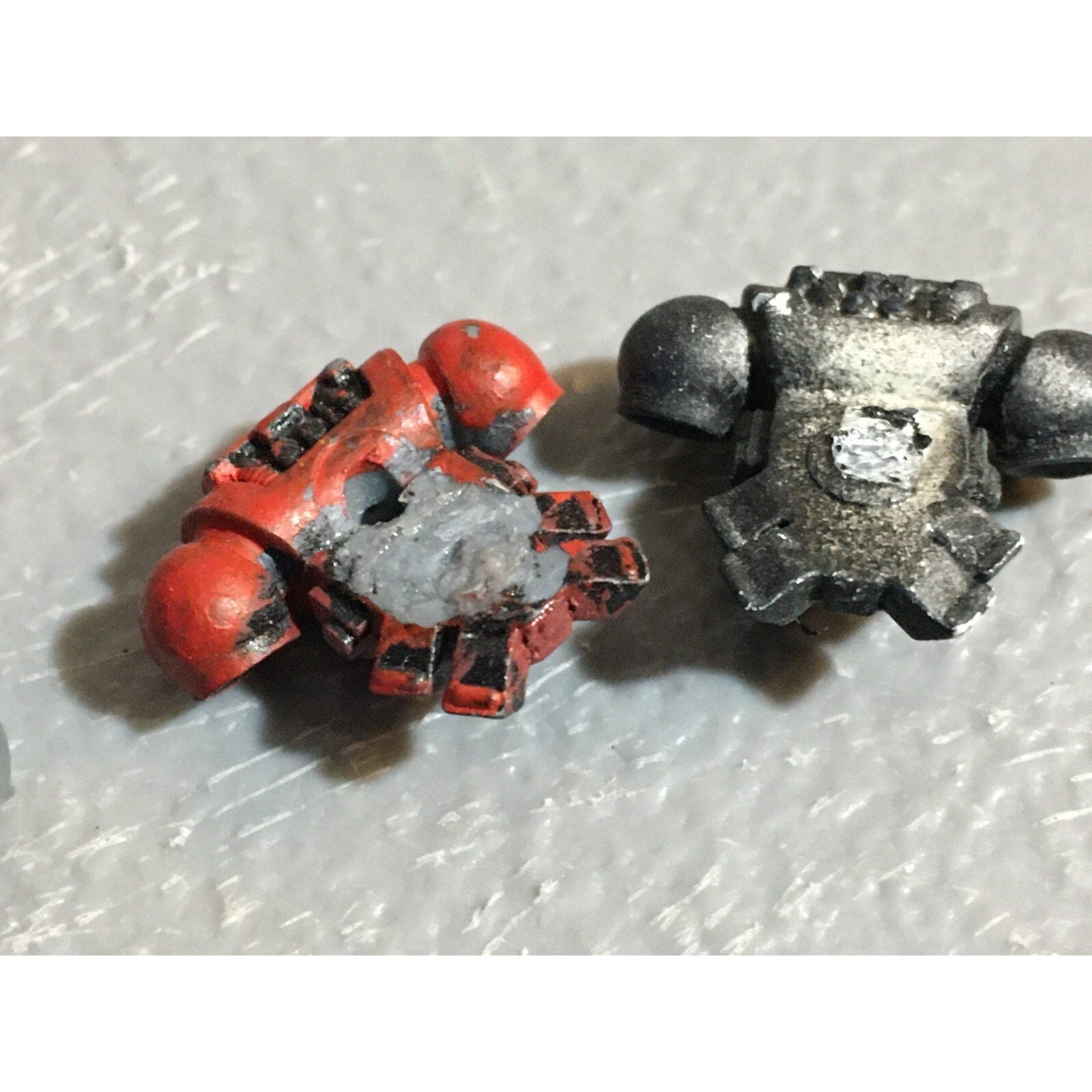 A22979 WARHAMMER 40K SPACE MARINES BITS LOT TERMINATOR ARMS + CLOGGED BACKPACKS
