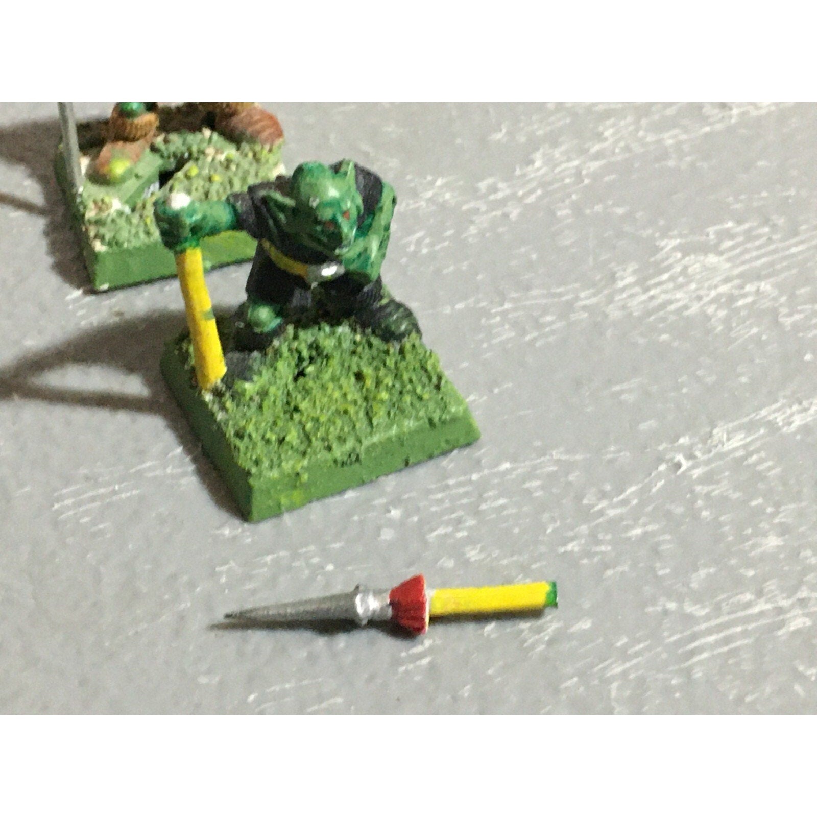 A22046 WARHAMMER FANTASY ORCS & GOBLINS VINTAGE GOBLIN SPEARMEN CUSTOM OOP GW