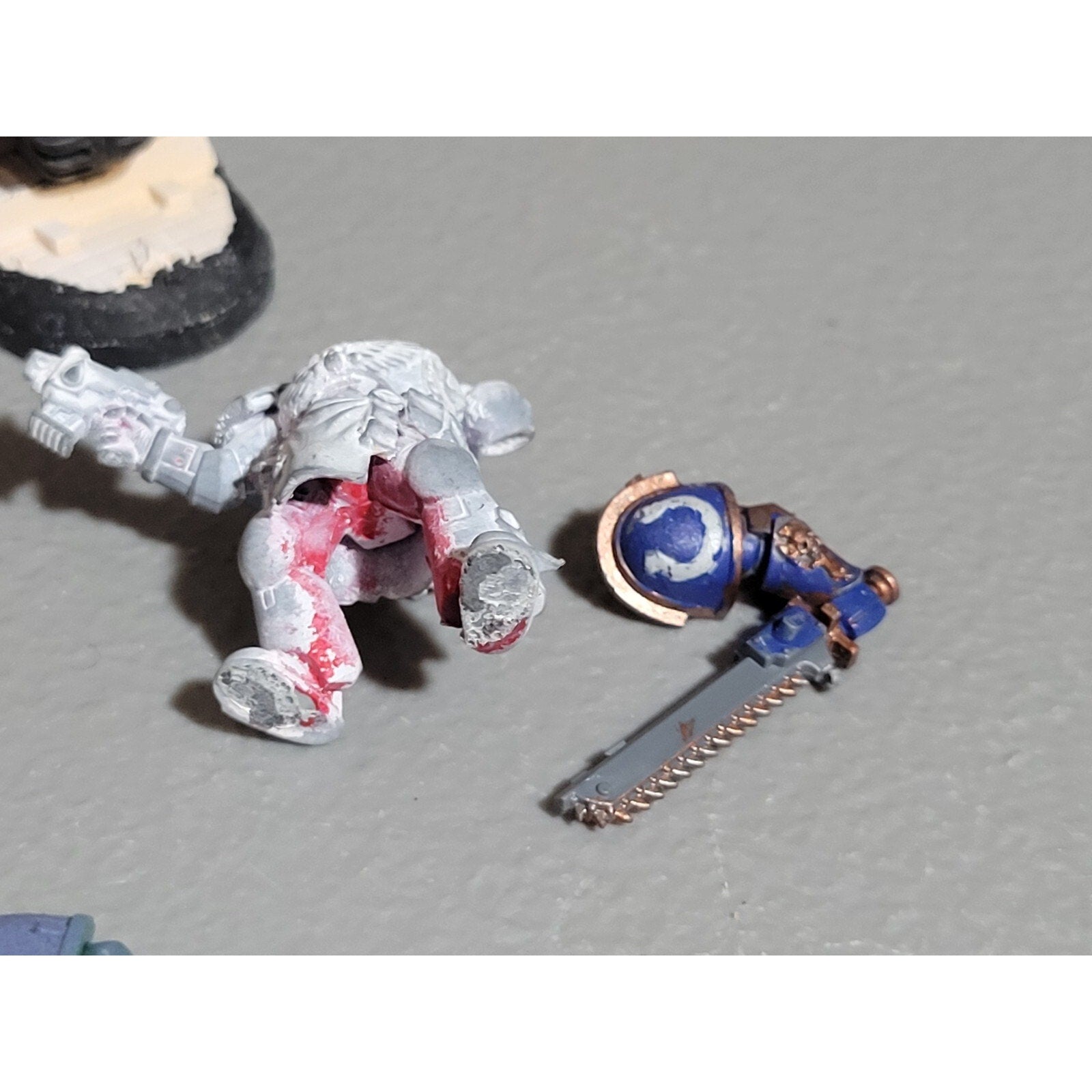 A19115 WARHAMMER 40K SPACE MARINES LOT CAPTAIN BIKE NARTHECIUM ASSAULT