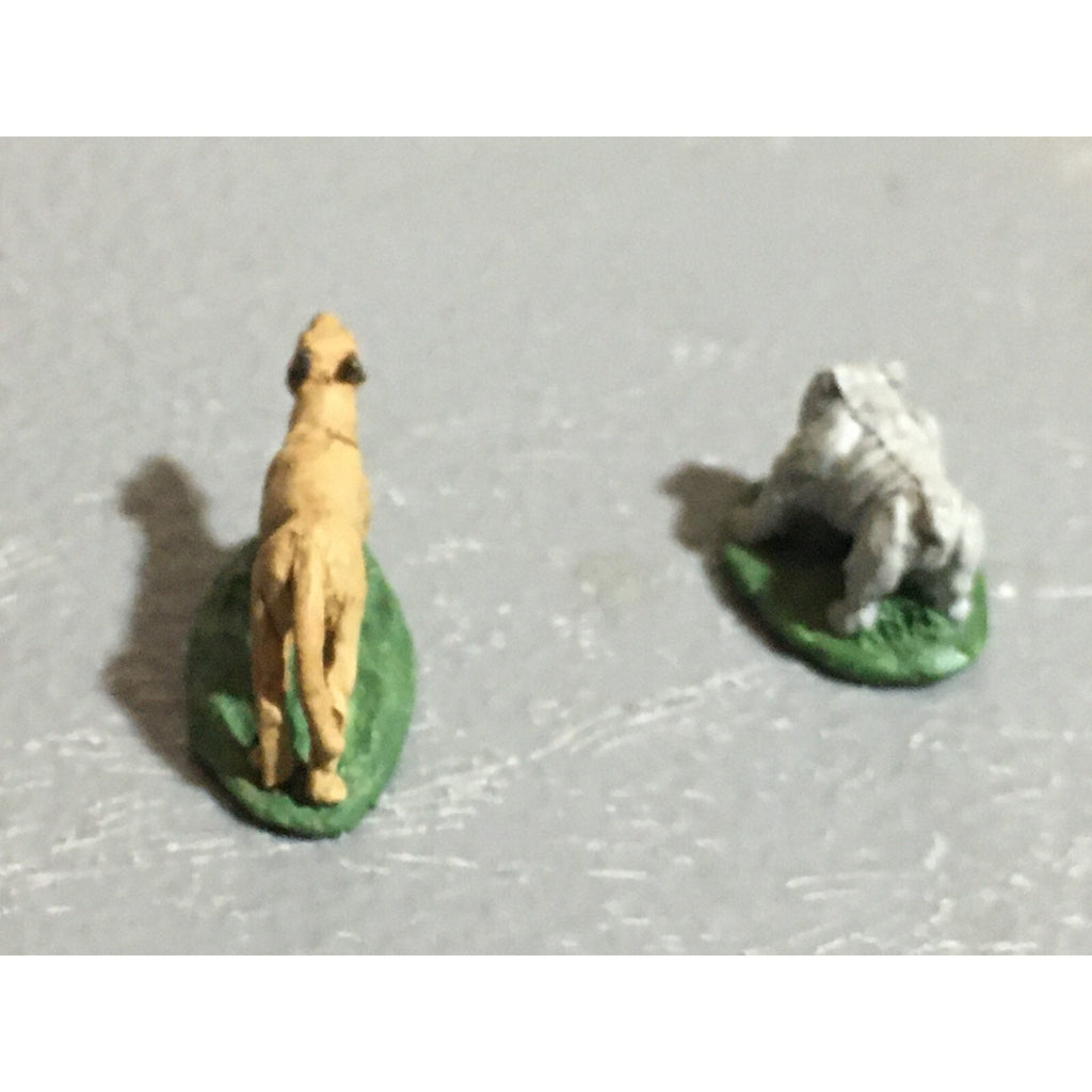 A10109 CITADEL PRE SLOTTA METAL RARE OOP PAINTED DOGS PETS