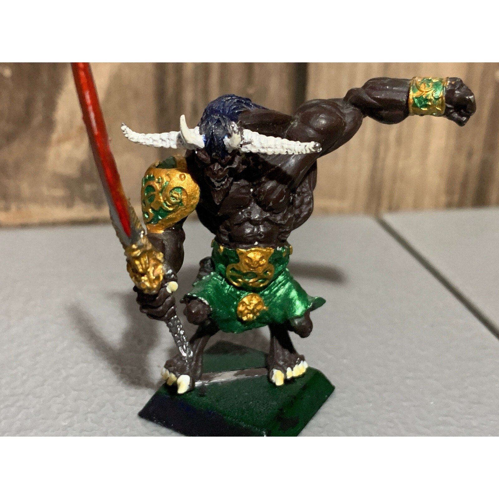 A10063 RACKHAM CONFRONTATION METAL OOP FORMOR FIEND PAINTED