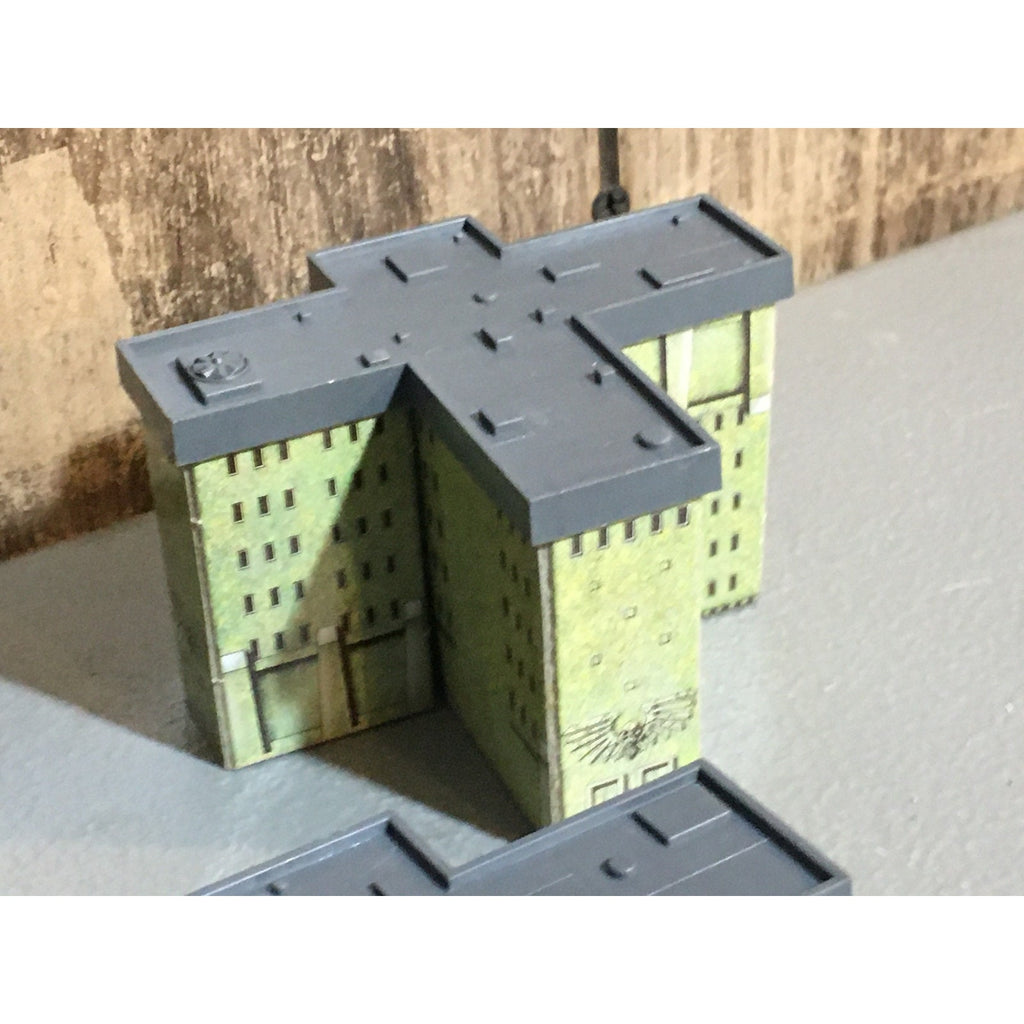 A31676 WARHAMMER EPIC 40K TERRAIN BUILDINGS PLASTIC & CARDSTOCK 7 PK
