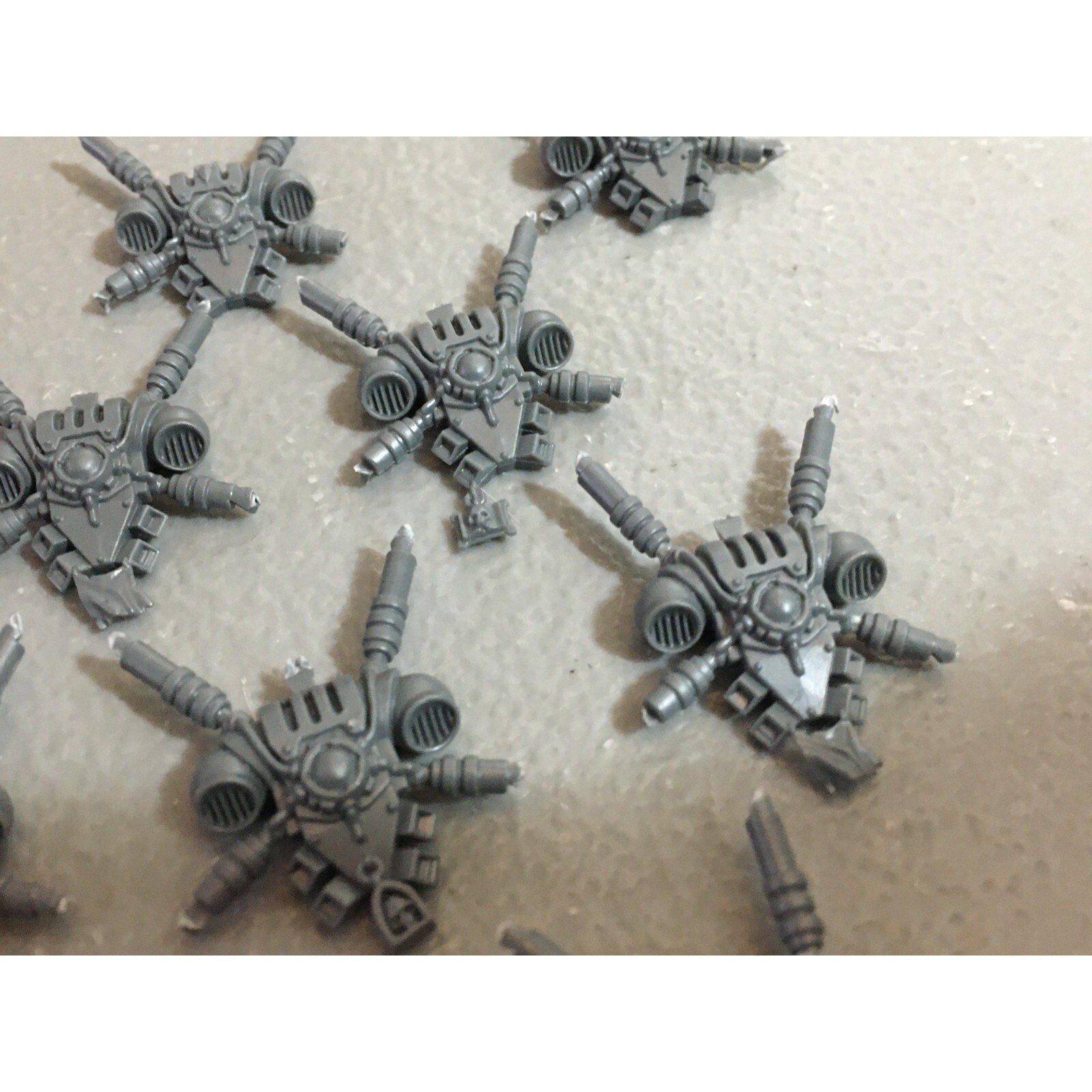 A20084 WARHAMMER 40K GREY KNIGHTS BITS LOT STRIKE BACKPACK 10 PK GAMES WORKSHOP