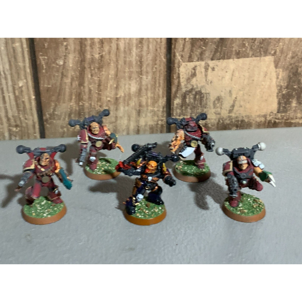 A17507 WARHAMMER 40K CHAOS SPACE MARINES OOP CUSTOM POSSESSED PAINTED BASED