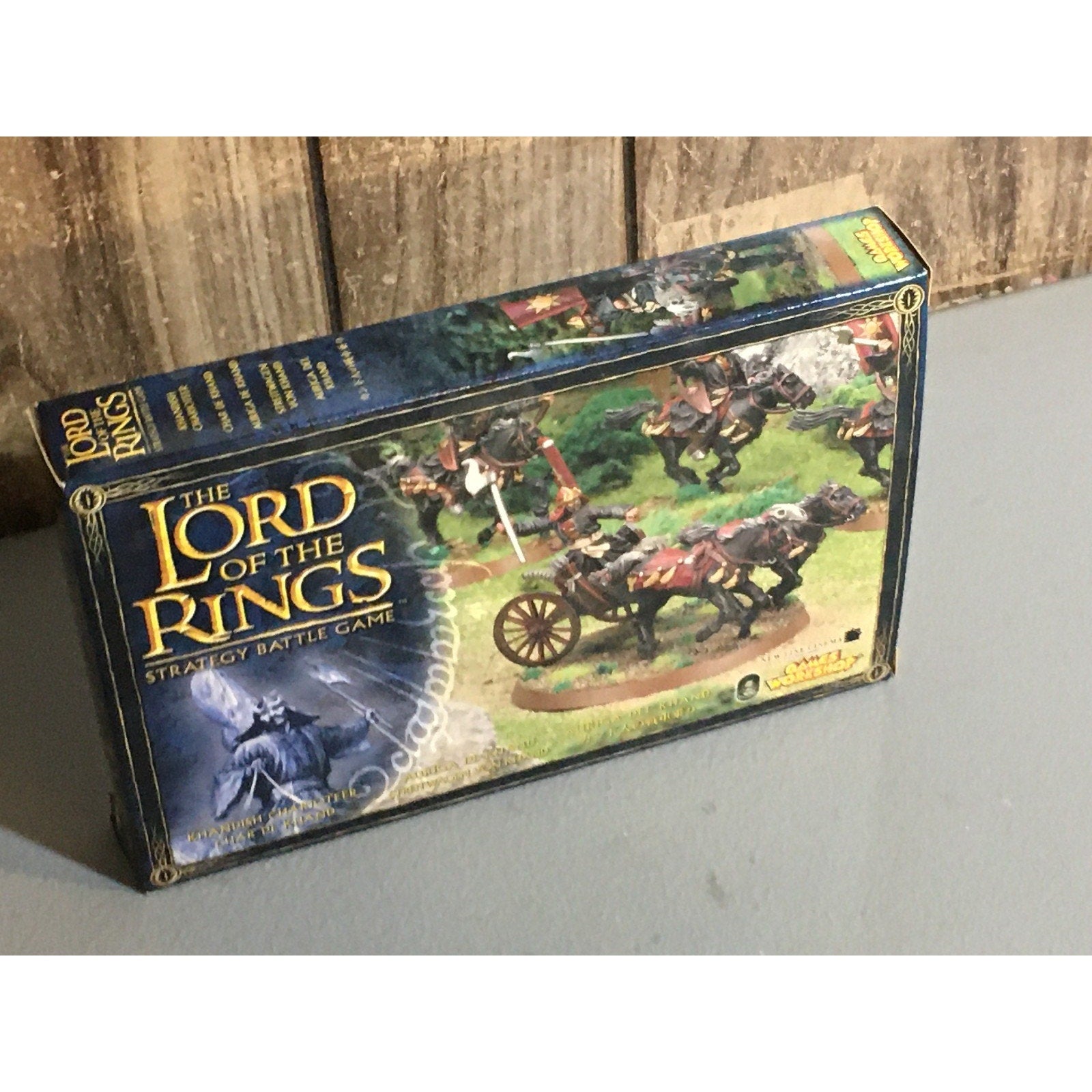 A31287 LOTR LORD OF THE RINGS GW GAMES WORKSHOP KHANDISH CHARIOTEER NIB