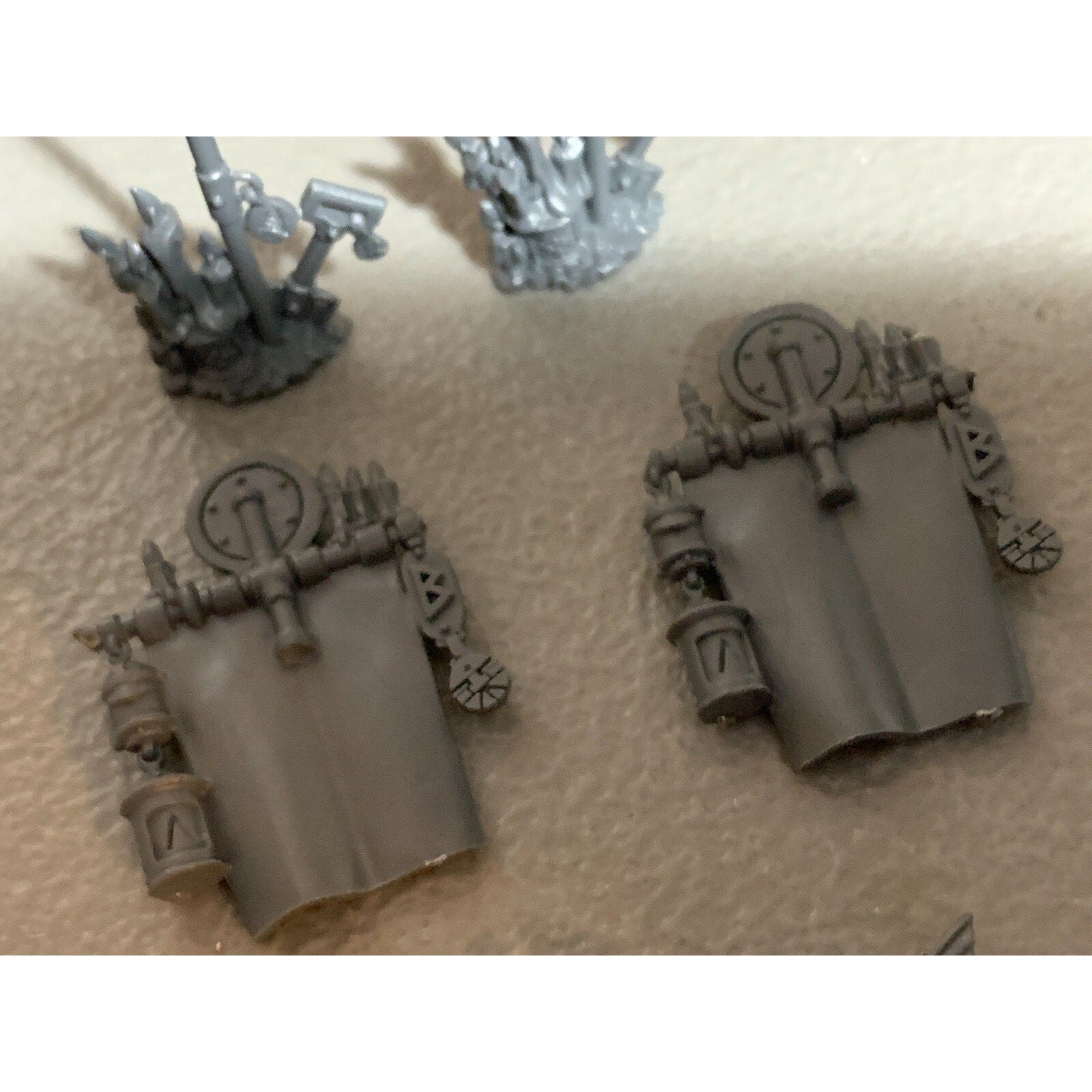 A16702 WARHAMMER AOS FANTASY DWARFS DWARVES BANNERS STANDARDS BITS LOT