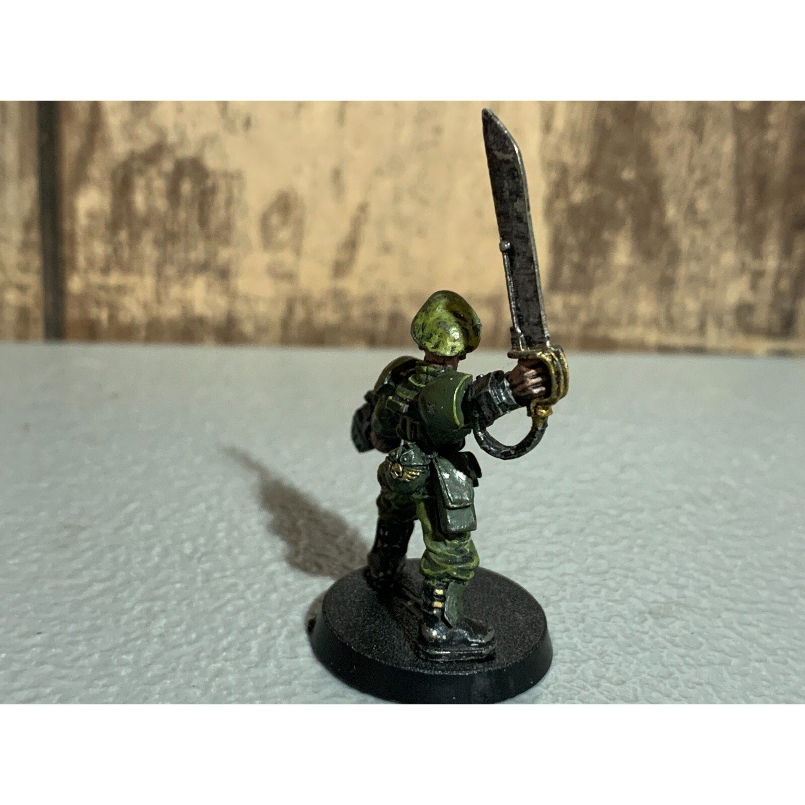 A17311 WARHAMMER 40K ASTRA IG GUARD METAL CADIAN OFFICER SERGEANT POWER SWORD GW