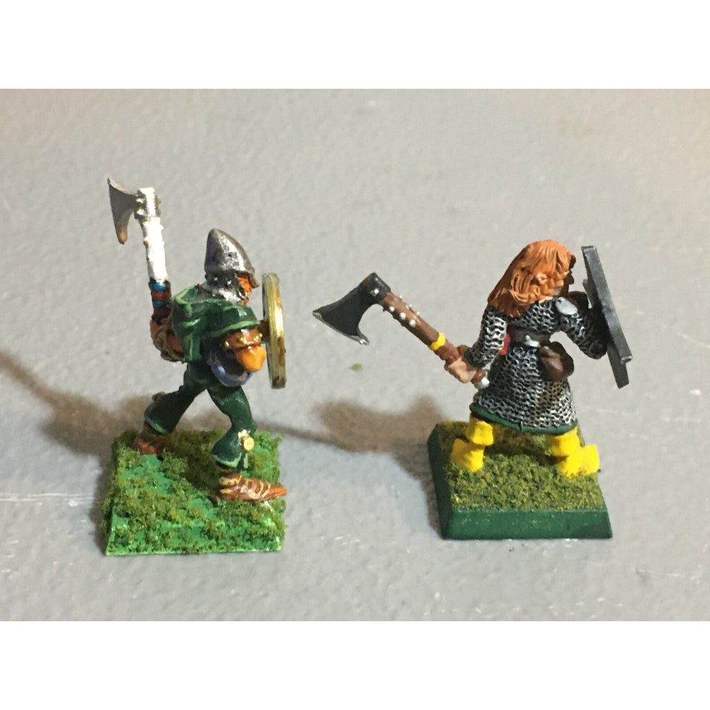 A18755 WARHAMMER FANTASY MARAUDER METAL WOOD ELVES WARRIORS 2 PK GW