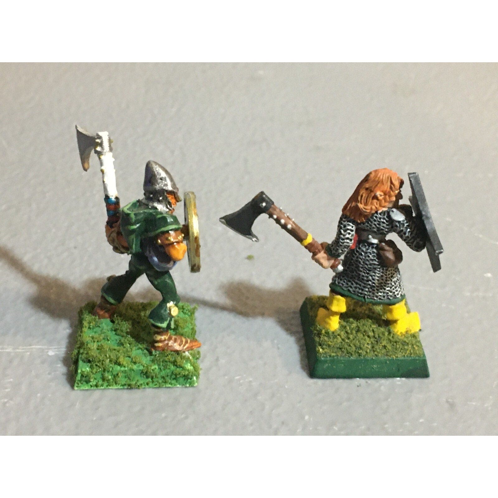 A18755 WARHAMMER FANTASY MARAUDER METAL WOOD ELVES WARRIORS 2 PK GW