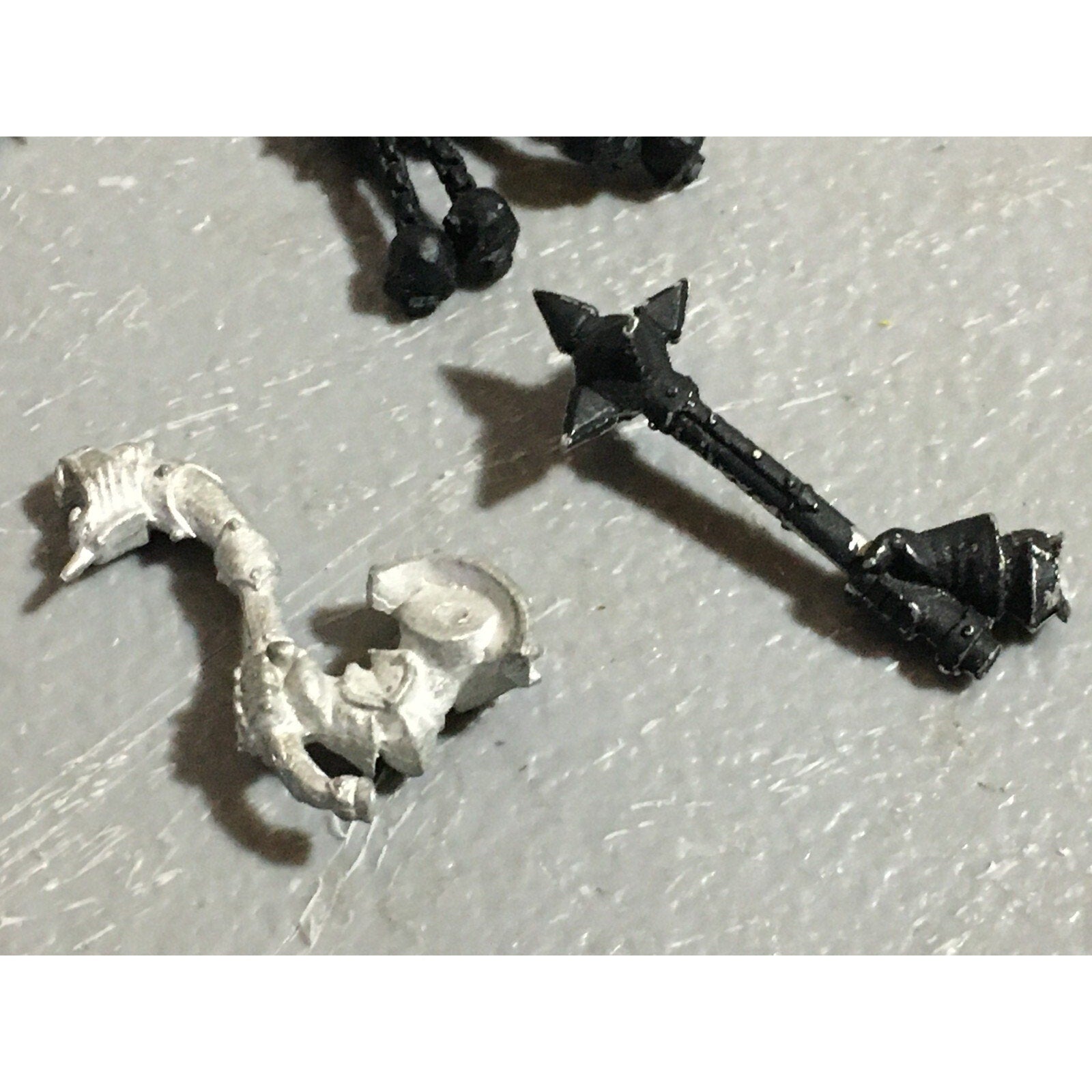 A22372 WARHAMMER FANTASY WARRIORS CHAOS MORTALS METAL BITS LOT REGIMENT COMMAND