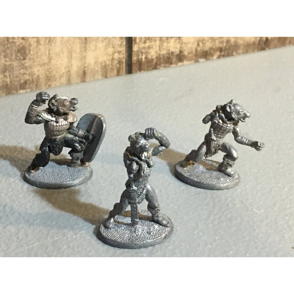 A29778 RAL PARTHA METAL LOT UNKNOWN INCOMPLETE BEASTMEN GNOLL WEREWOLF RATMAN