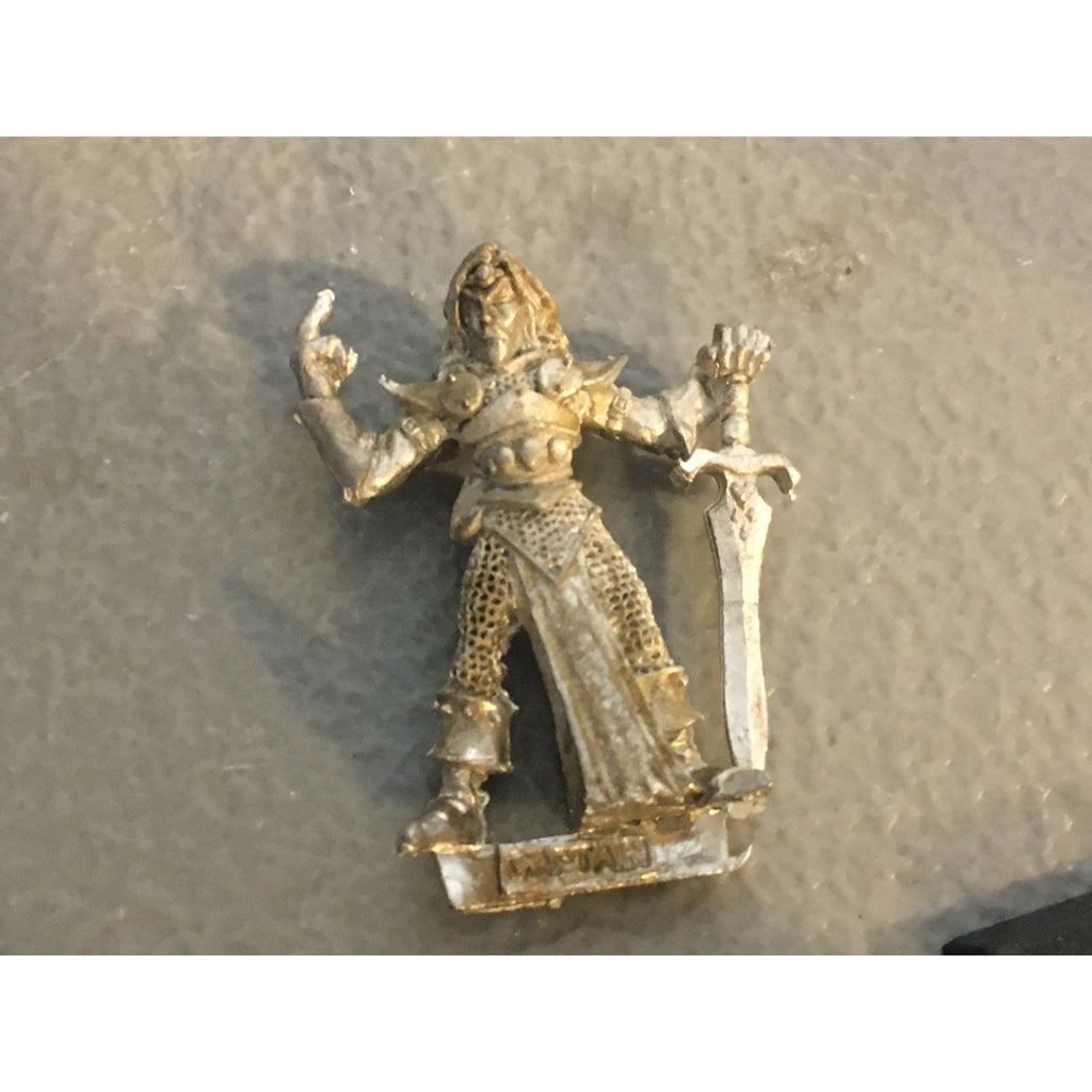 A24663 WARHAMMER FANTASY WOOD ELVES CLASSIC METAL 1987 CAPTAIN GW