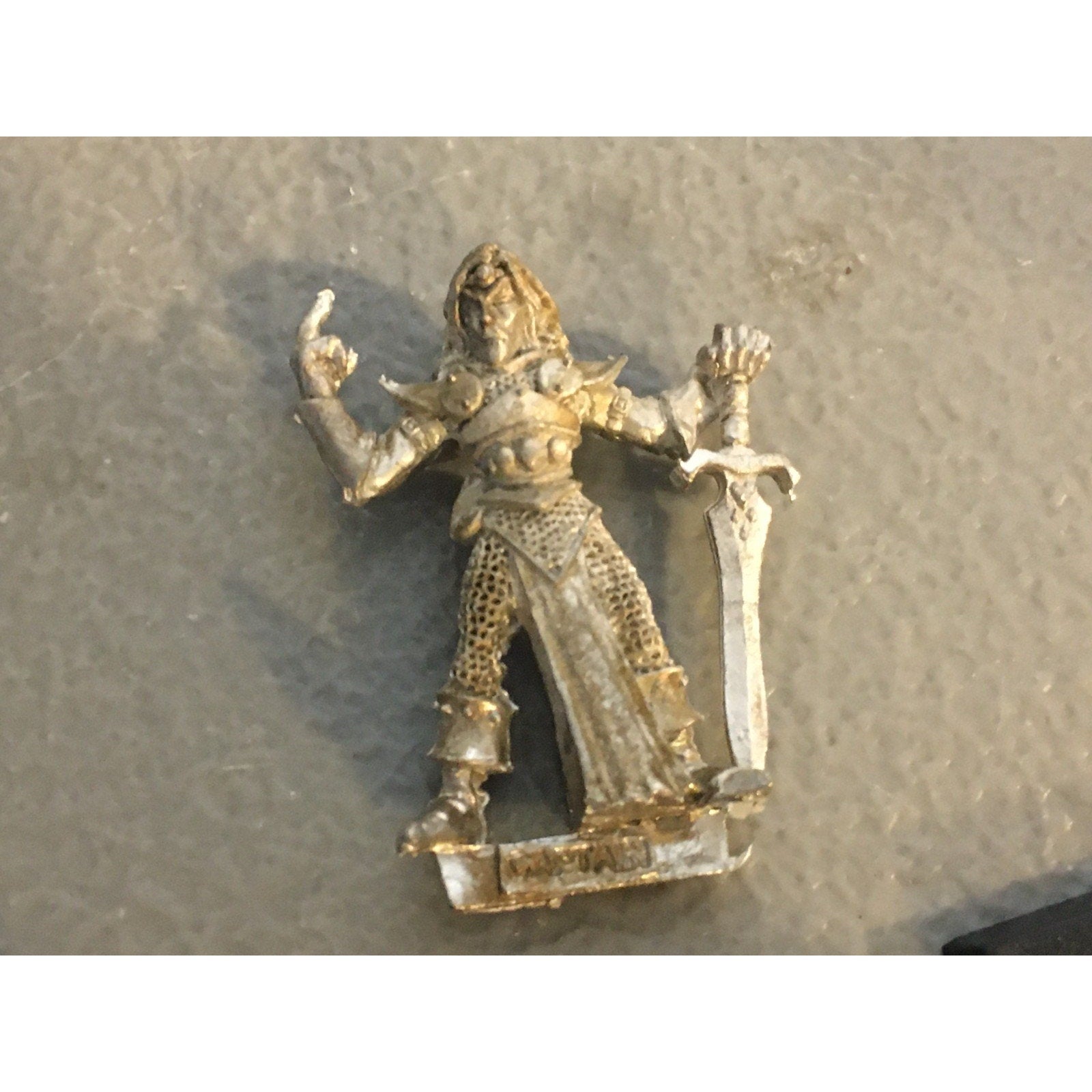 A24663 WARHAMMER FANTASY WOOD ELVES CLASSIC METAL 1987 CAPTAIN GW