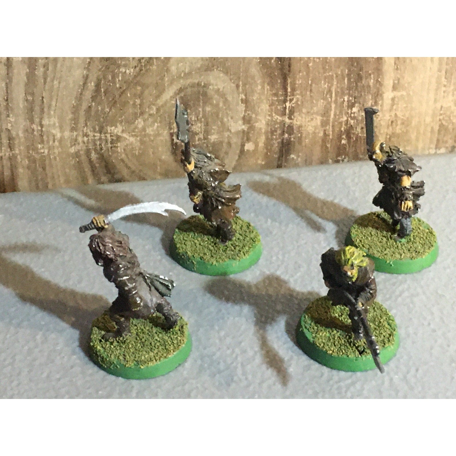 A31061 LOTR LORD OF RINGS GW GAMES WORKSHOP METAL WILDMEN OF DUNLAND 4 PK