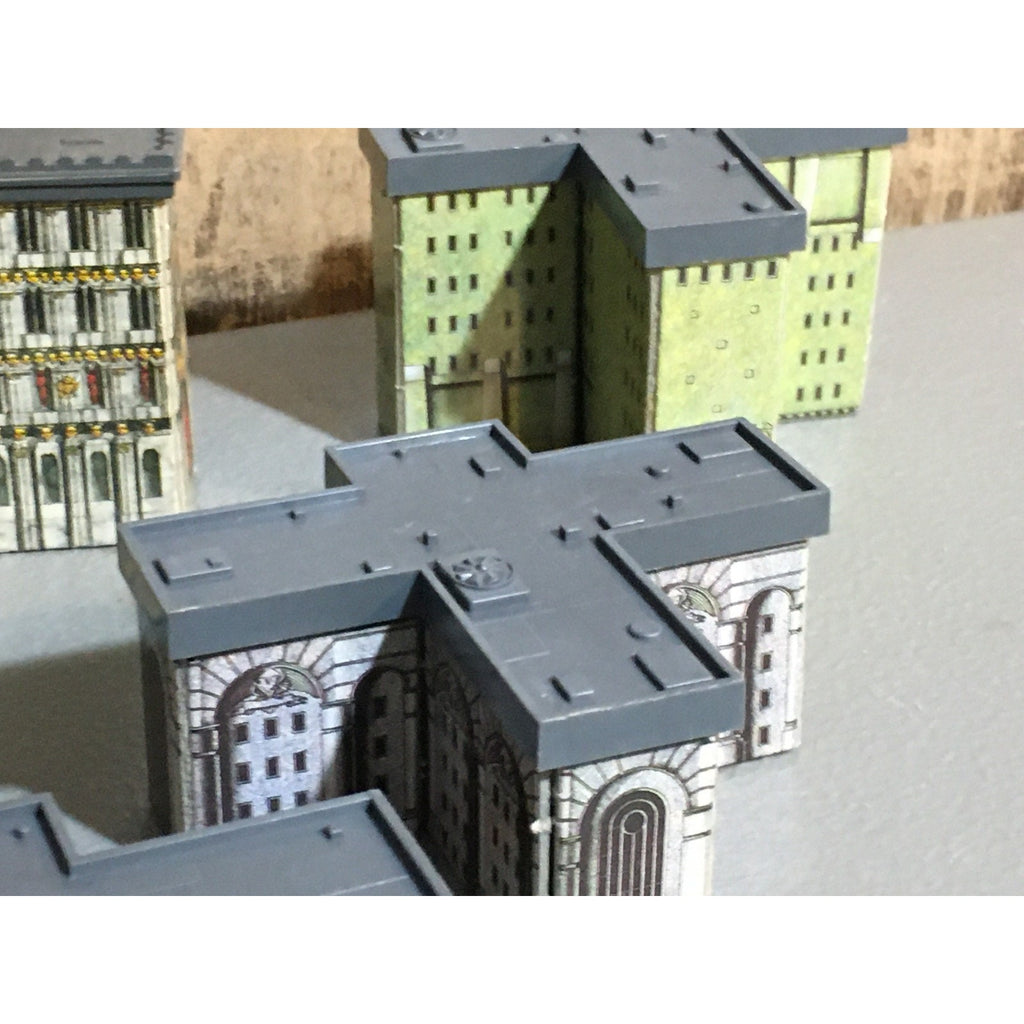 A31676 WARHAMMER EPIC 40K TERRAIN BUILDINGS PLASTIC & CARDSTOCK 7 PK