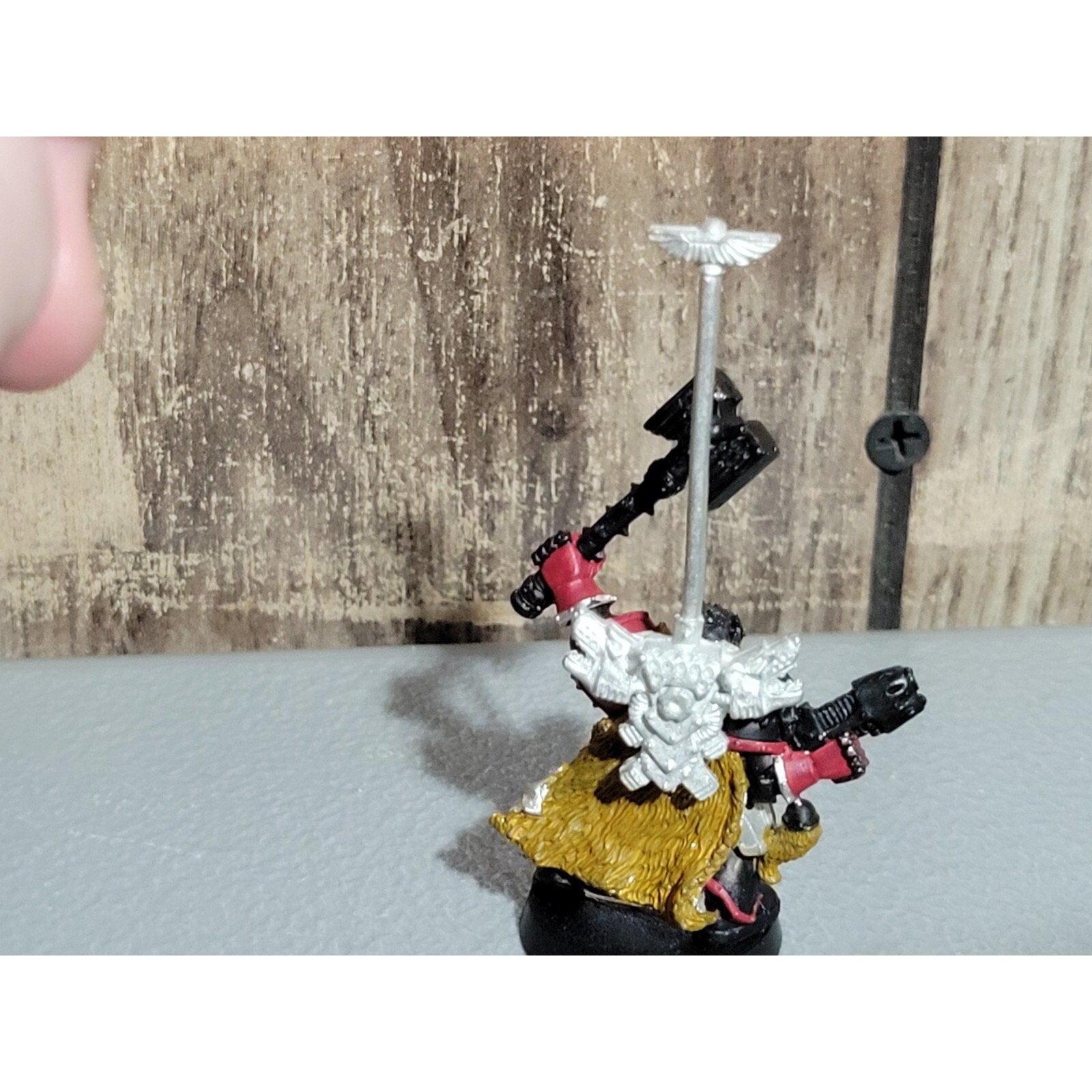 A19189 WARHAMMER 40K METAL SPACE MARINES WOLVES ULRIK THE SLAYER