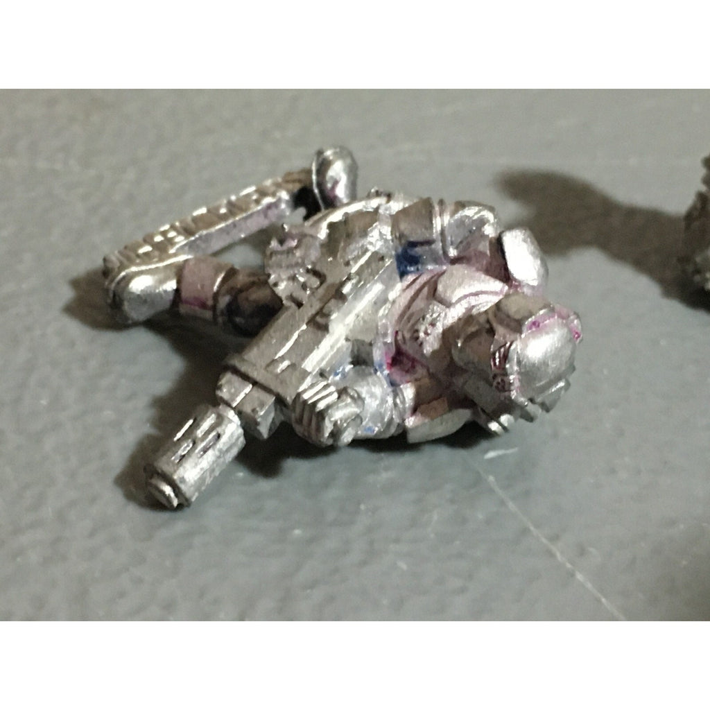 A17408 WARHAMMER 40K IMPERIAL GUARD ASTRA METAL CADIAN MELTA & CLIPPED TANK SRG