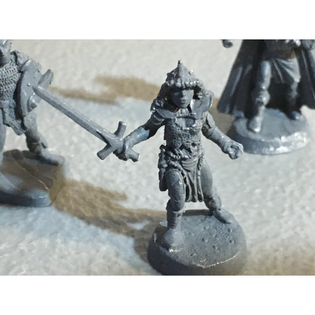 A32624 RAL PARTHA MINIATURES METAL 3 PK WARRIORS FIGHTERS HUMAN D&D