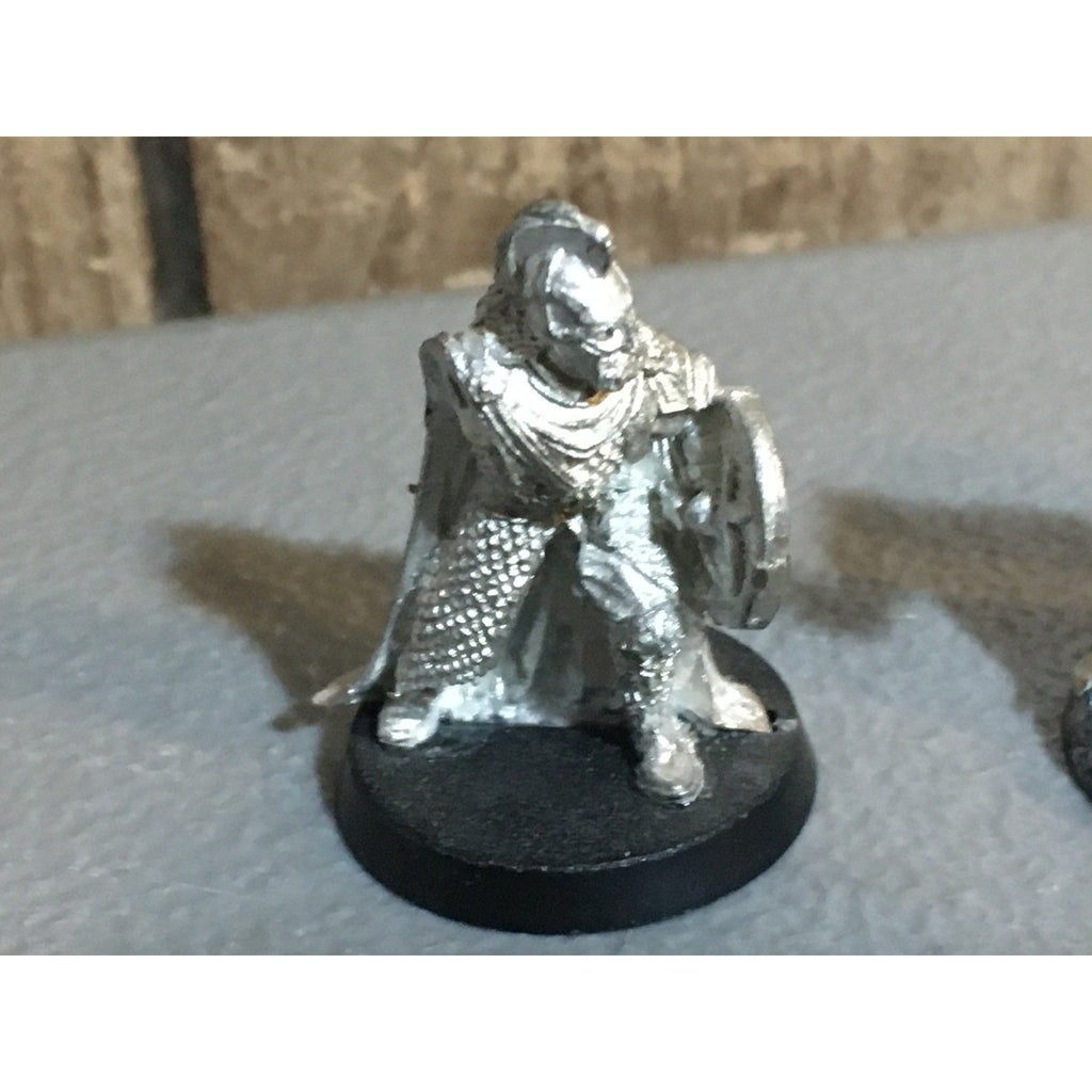 A30408 LOTR LORD RINGS GAMES WORKSHOP METAL ROHAN RIDER & ROYAL GUARD MISS 1 ARM