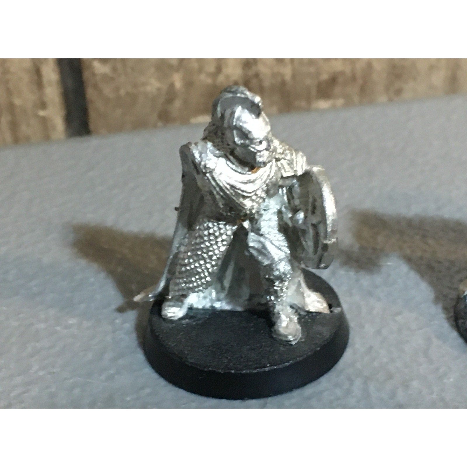 A30408 LOTR LORD RINGS GAMES WORKSHOP METAL ROHAN RIDER & ROYAL GUARD MISS 1 ARM