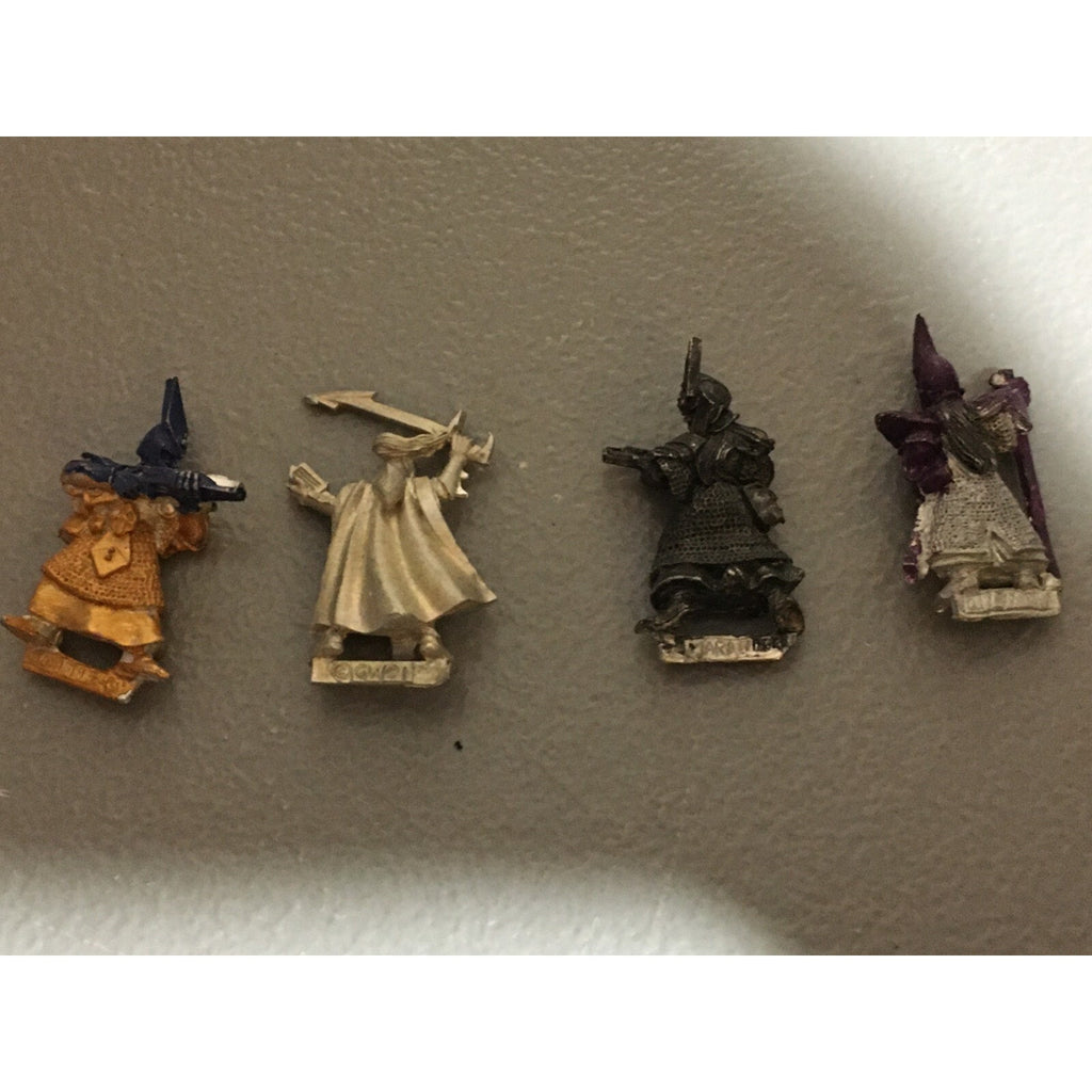 A20854 WARHAMMER FANTASY DARK ELVES METAL INCOMPLETE LOT CROSSBOWMEN SHADE